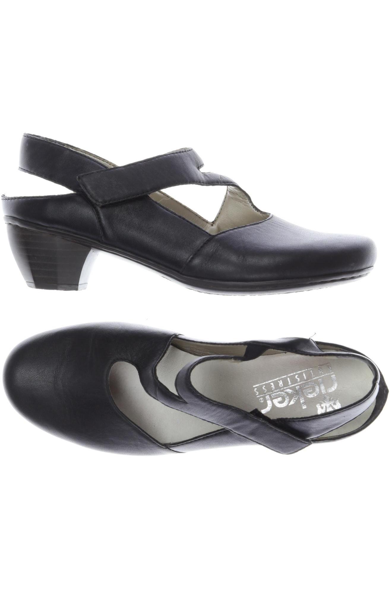 

Rieker Damen Sandale, schwarz, Gr. 37