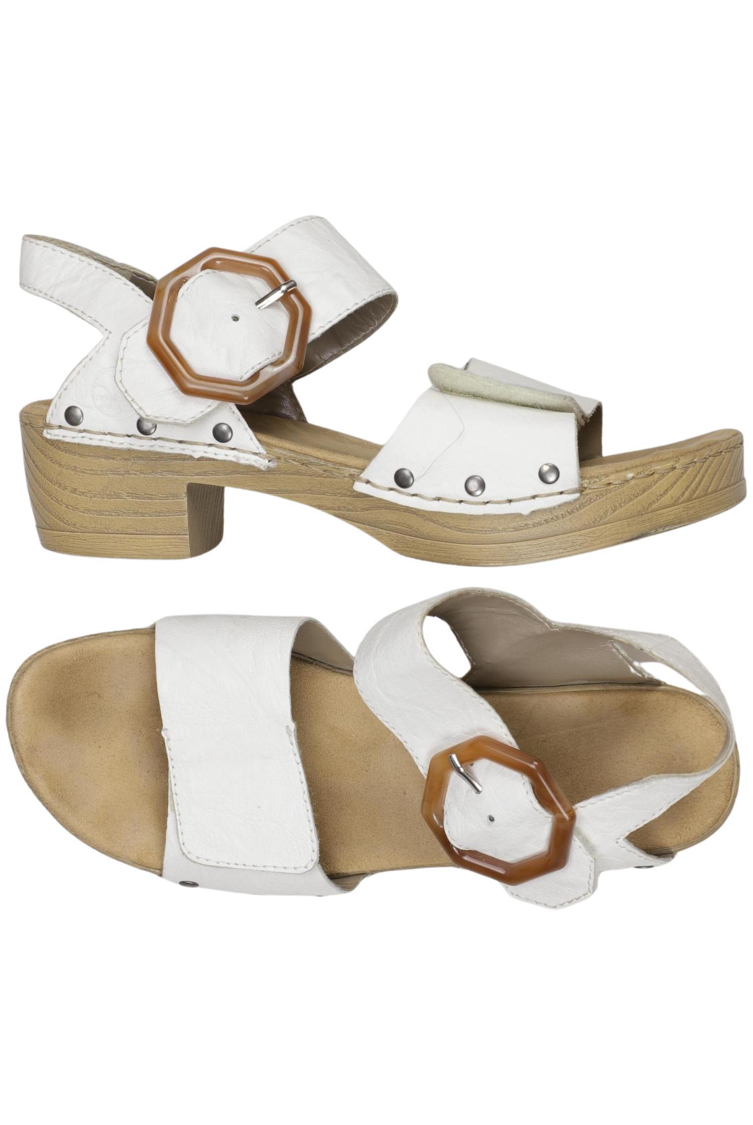 

Rieker Damen Sandale, weiß, Gr. 39