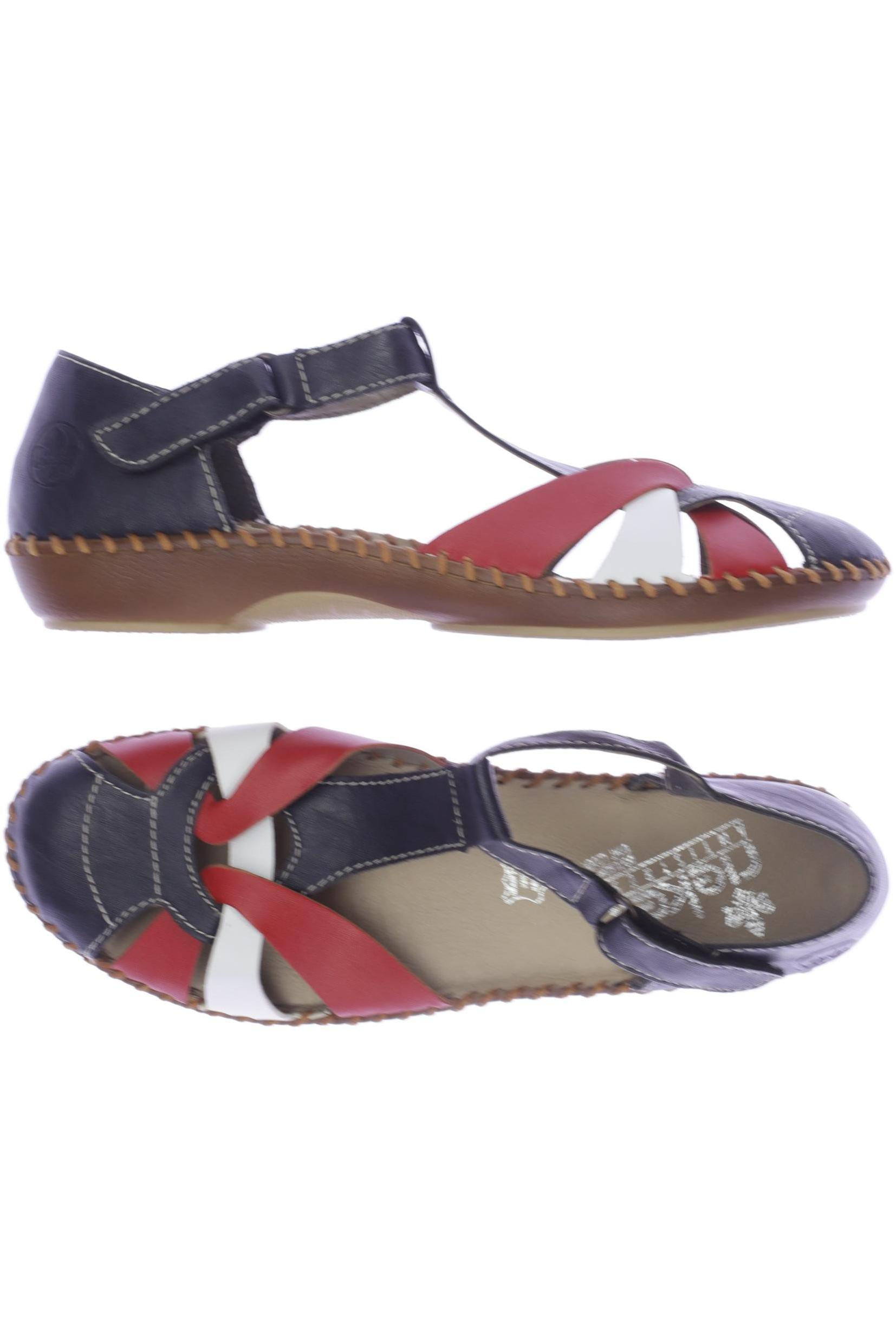 

Rieker Damen Sandale, marineblau, Gr. 42