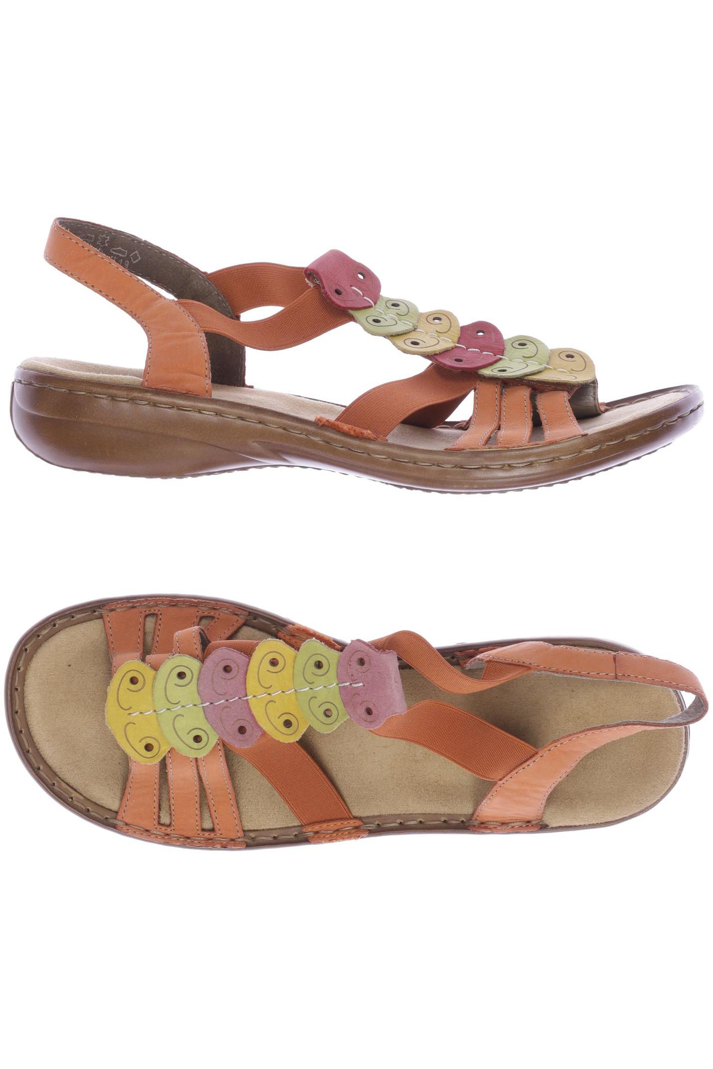 

Rieker Damen Sandale, orange