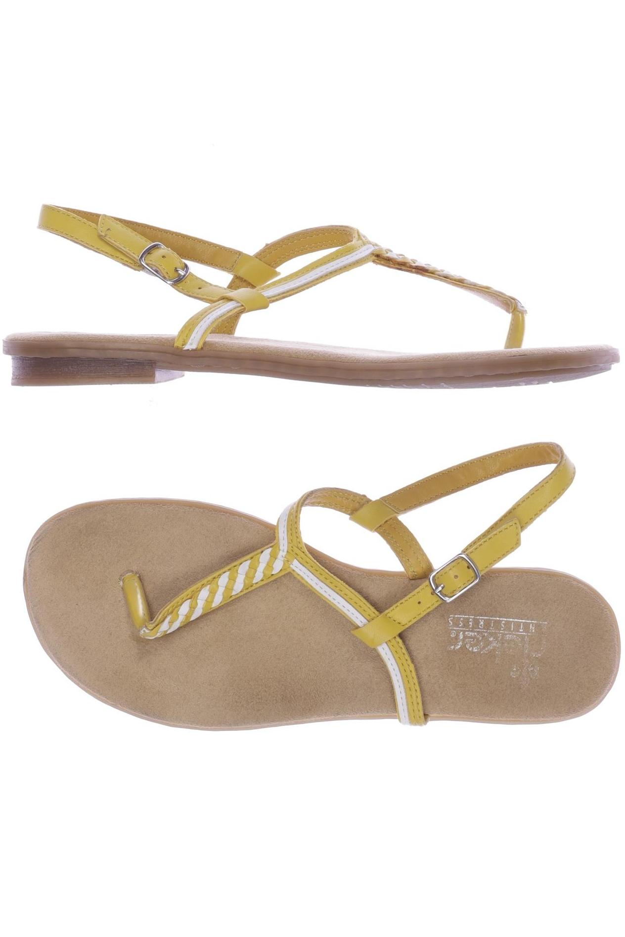 

Rieker Damen Sandale, gelb, Gr. 37