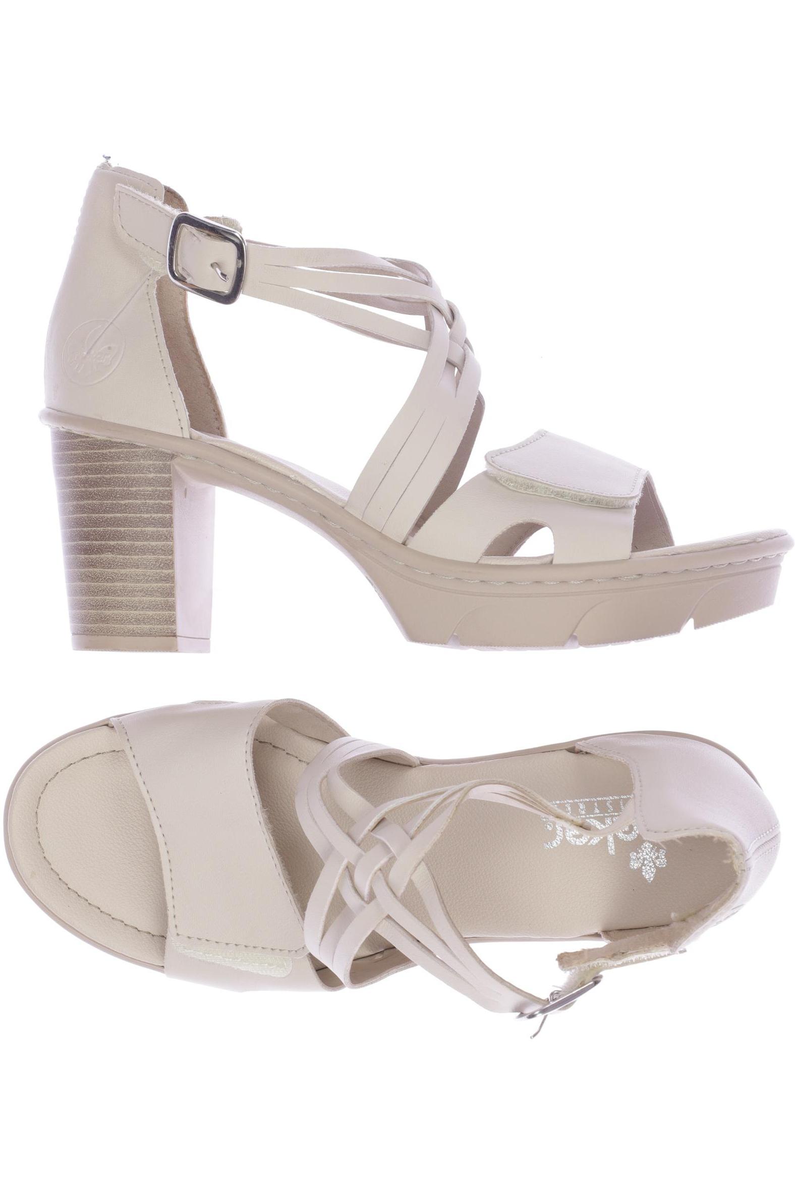 

Rieker Damen Sandale, beige, Gr. 39