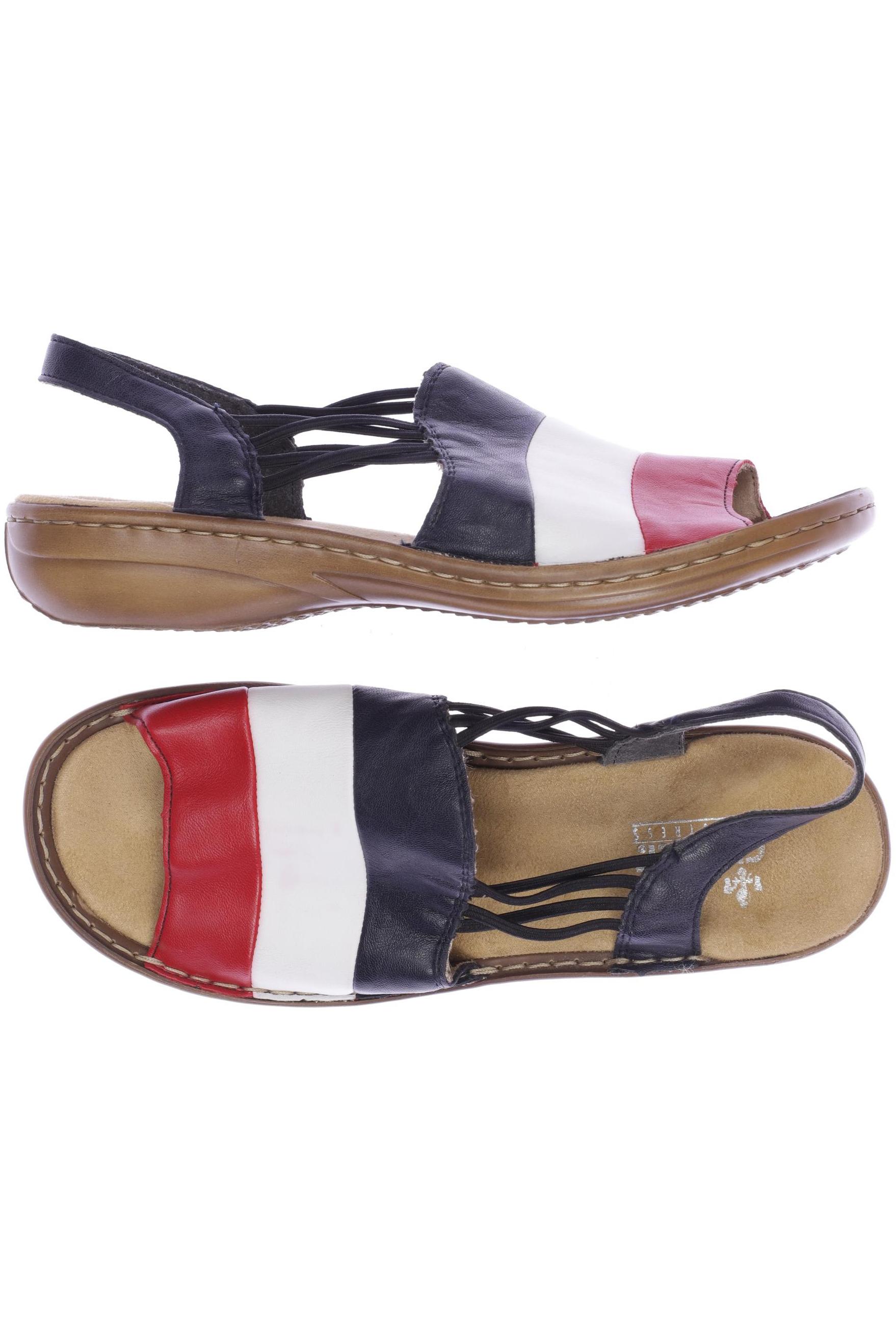 

Rieker Damen Sandale, marineblau, Gr. 39