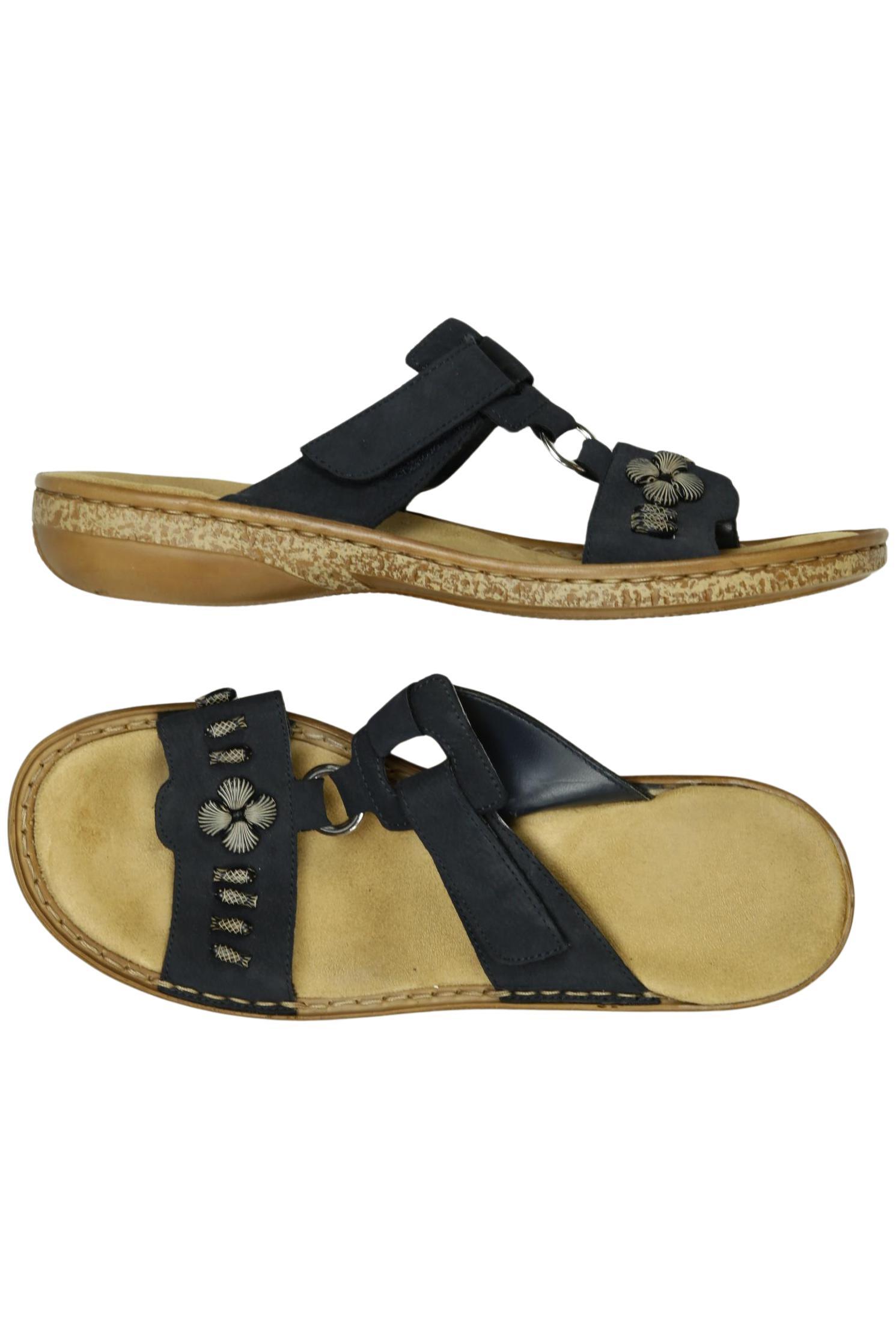 

Rieker Damen Sandale, schwarz, Gr. 41