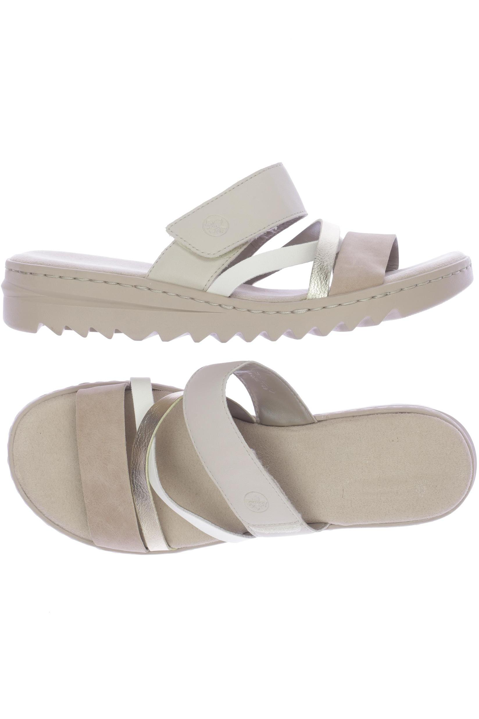 

Rieker Damen Sandale, beige, Gr. 41