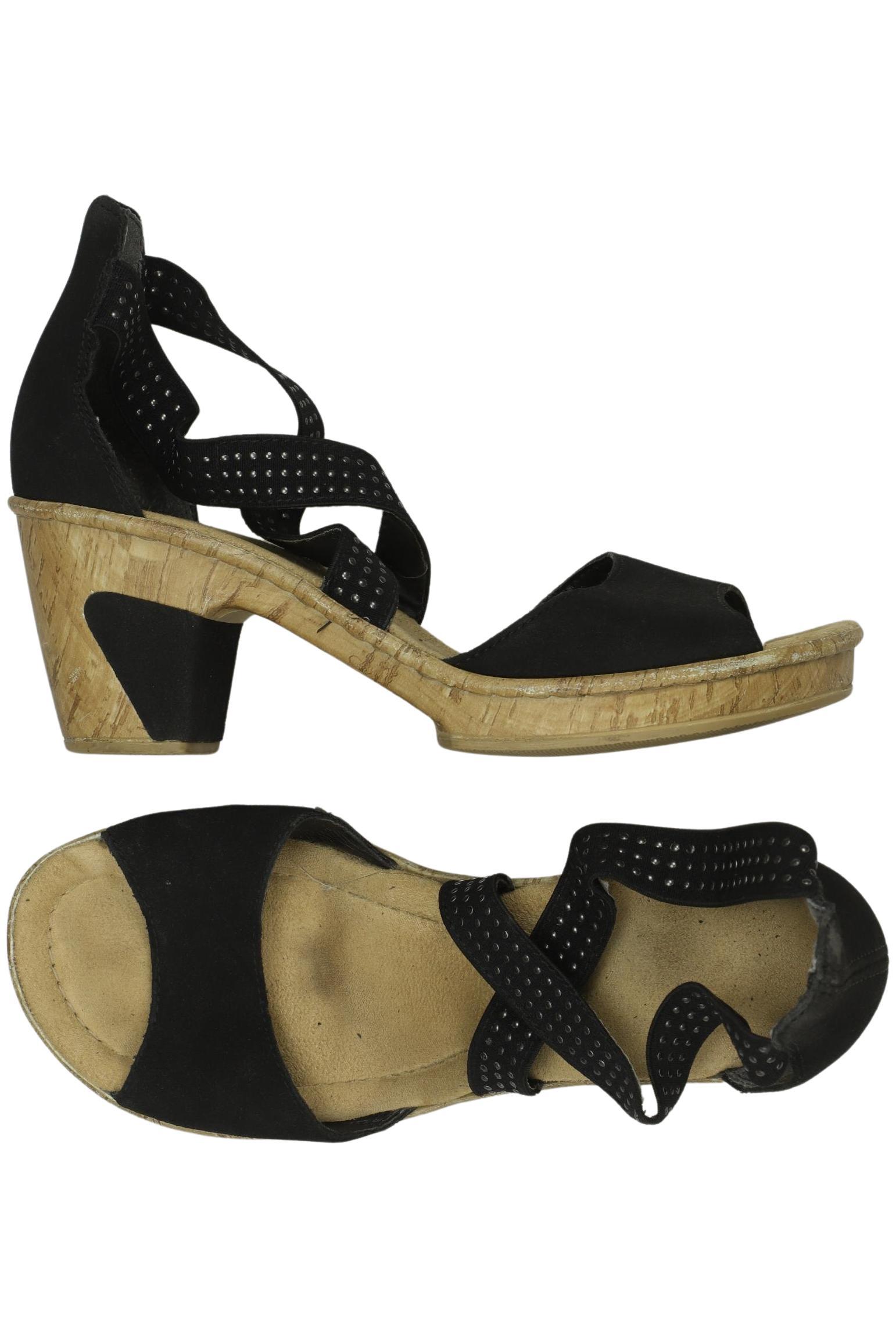 

Rieker Damen Sandale, schwarz, Gr. 37