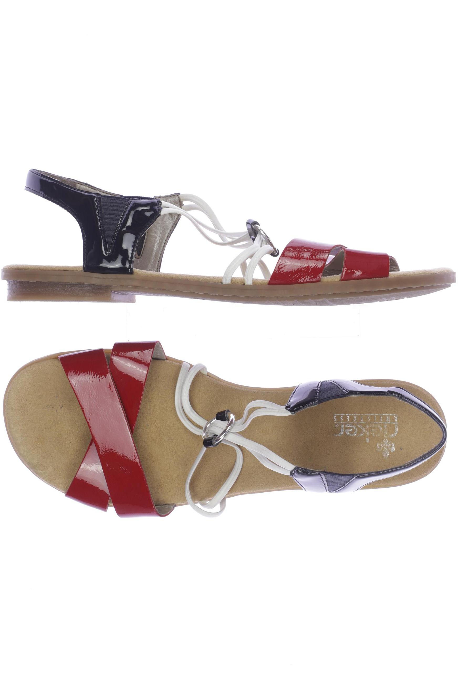 

Rieker Damen Sandale, rot, Gr. 42