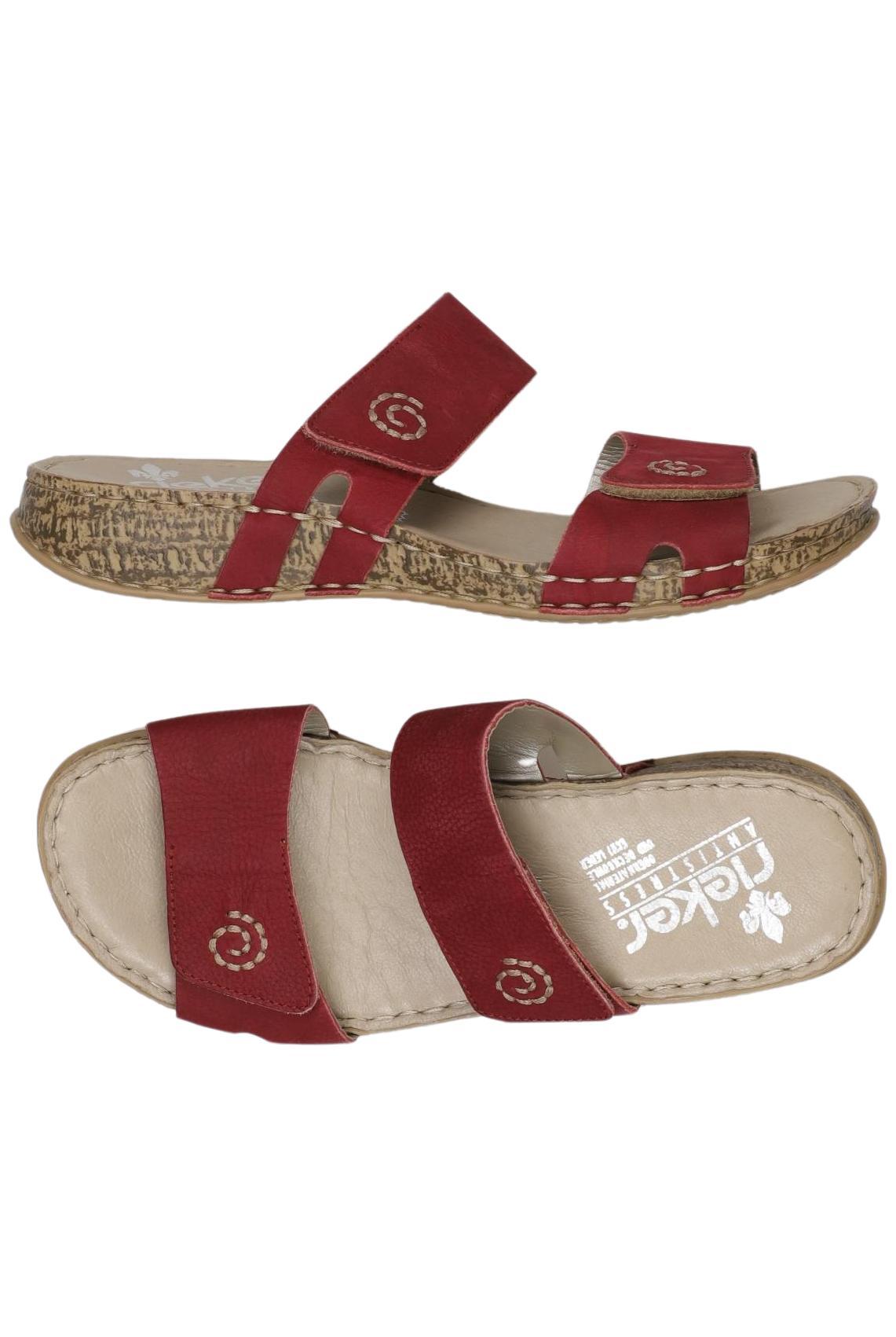 

Rieker Damen Sandale, bordeaux, Gr. 38