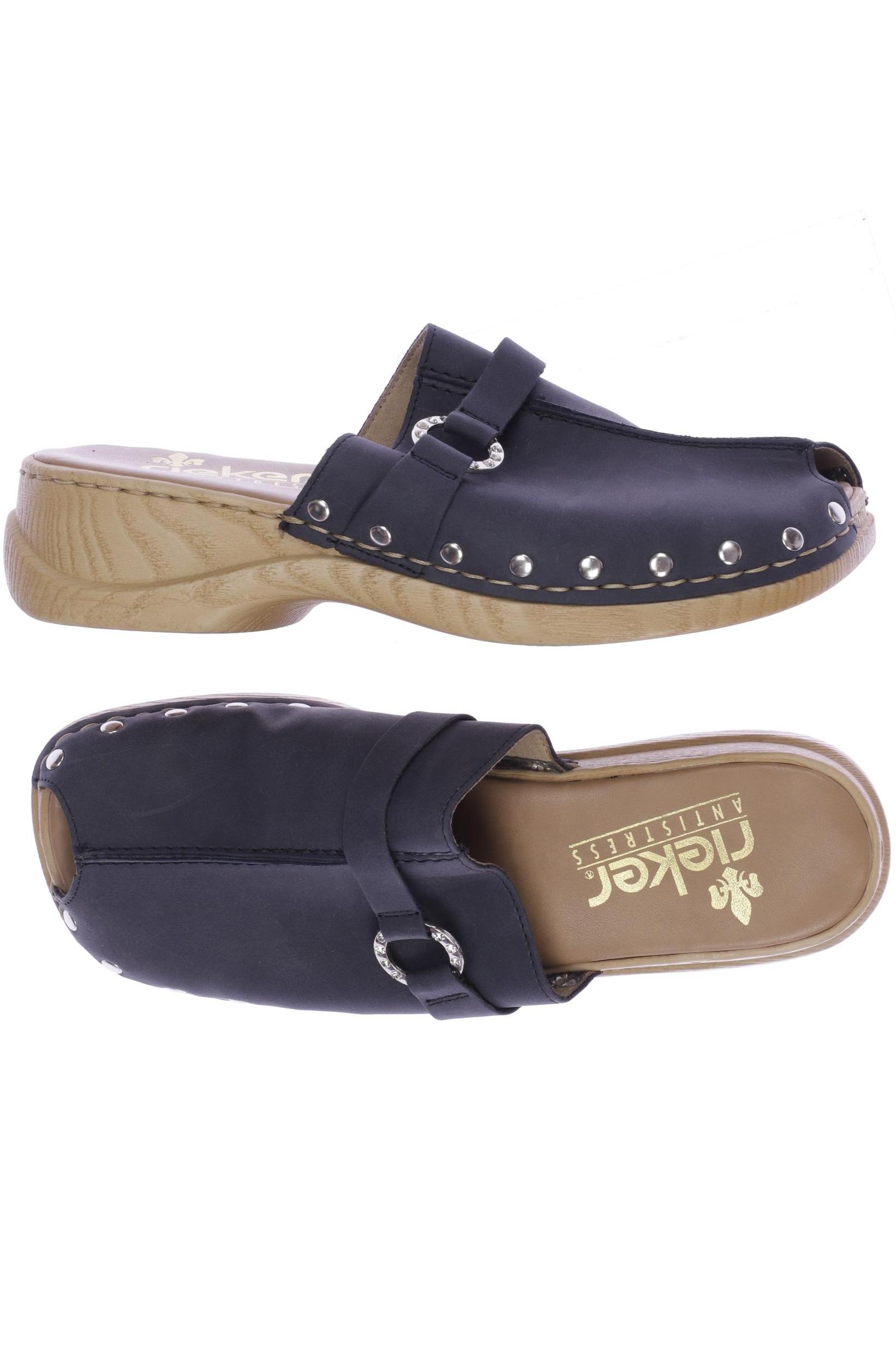 

Rieker Damen Sandale, marineblau, Gr. 38