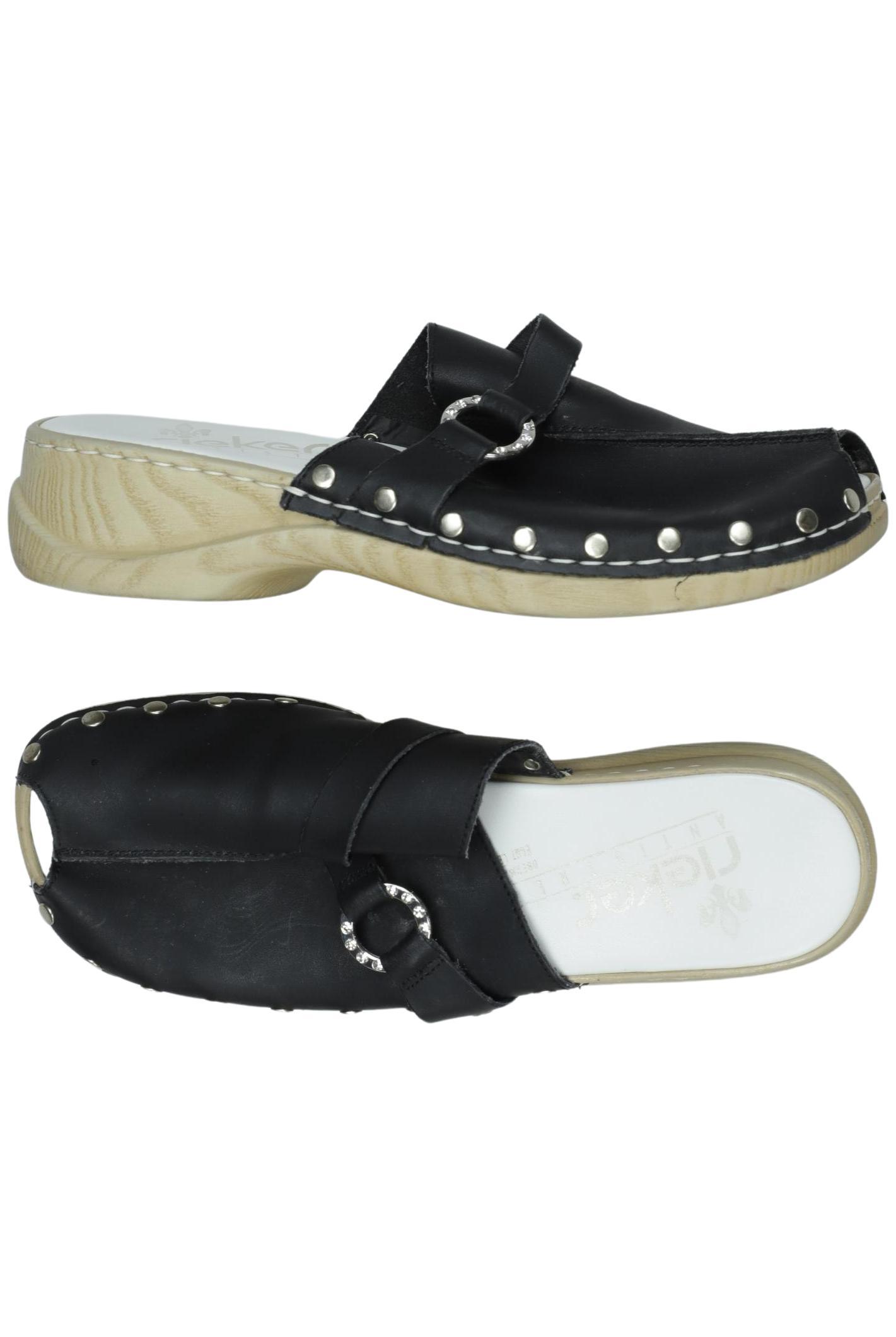 

Rieker Damen Sandale, schwarz, Gr. 38