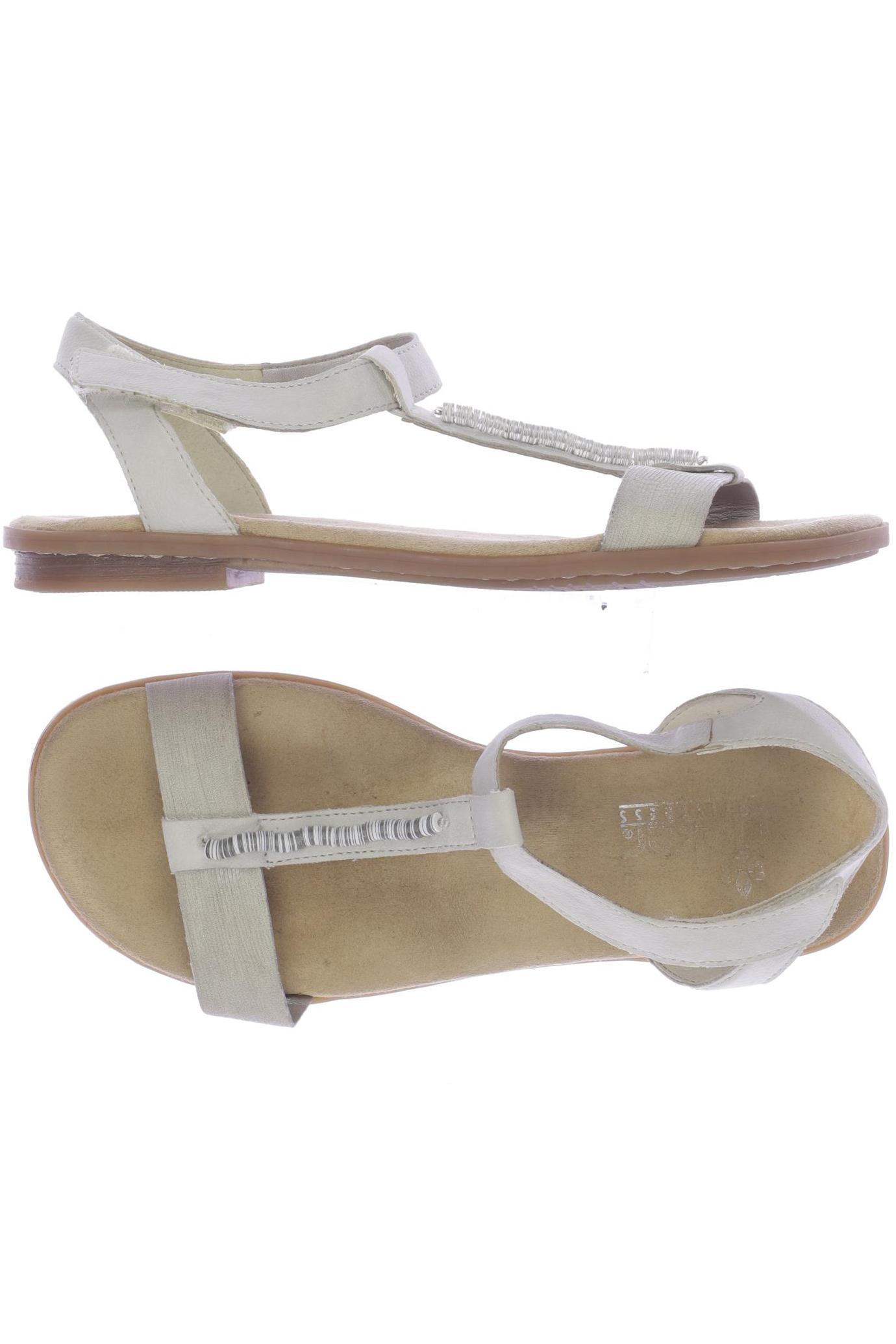

Rieker Damen Sandale, beige, Gr. 36