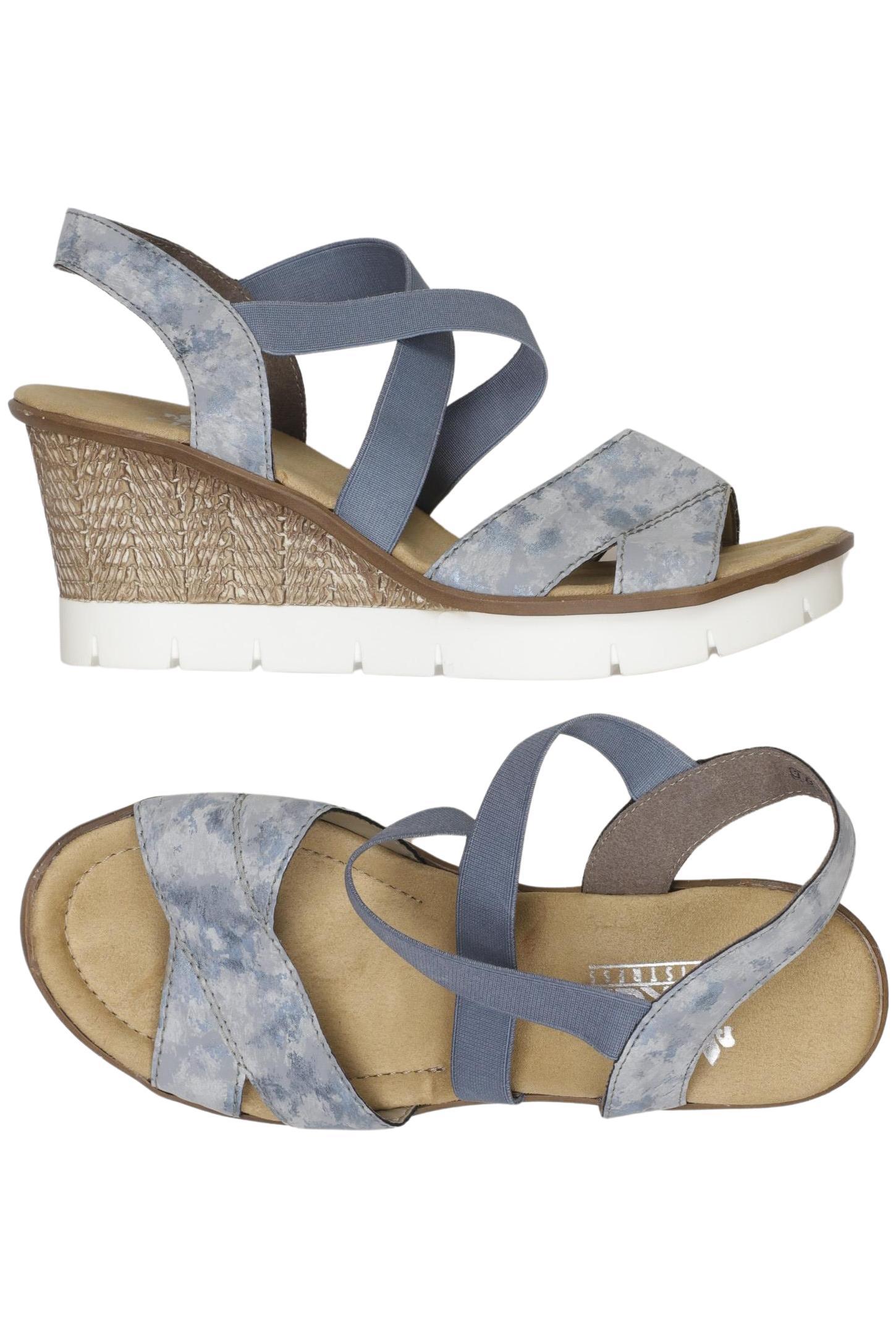 

Rieker Damen Sandale, hellblau, Gr. 38