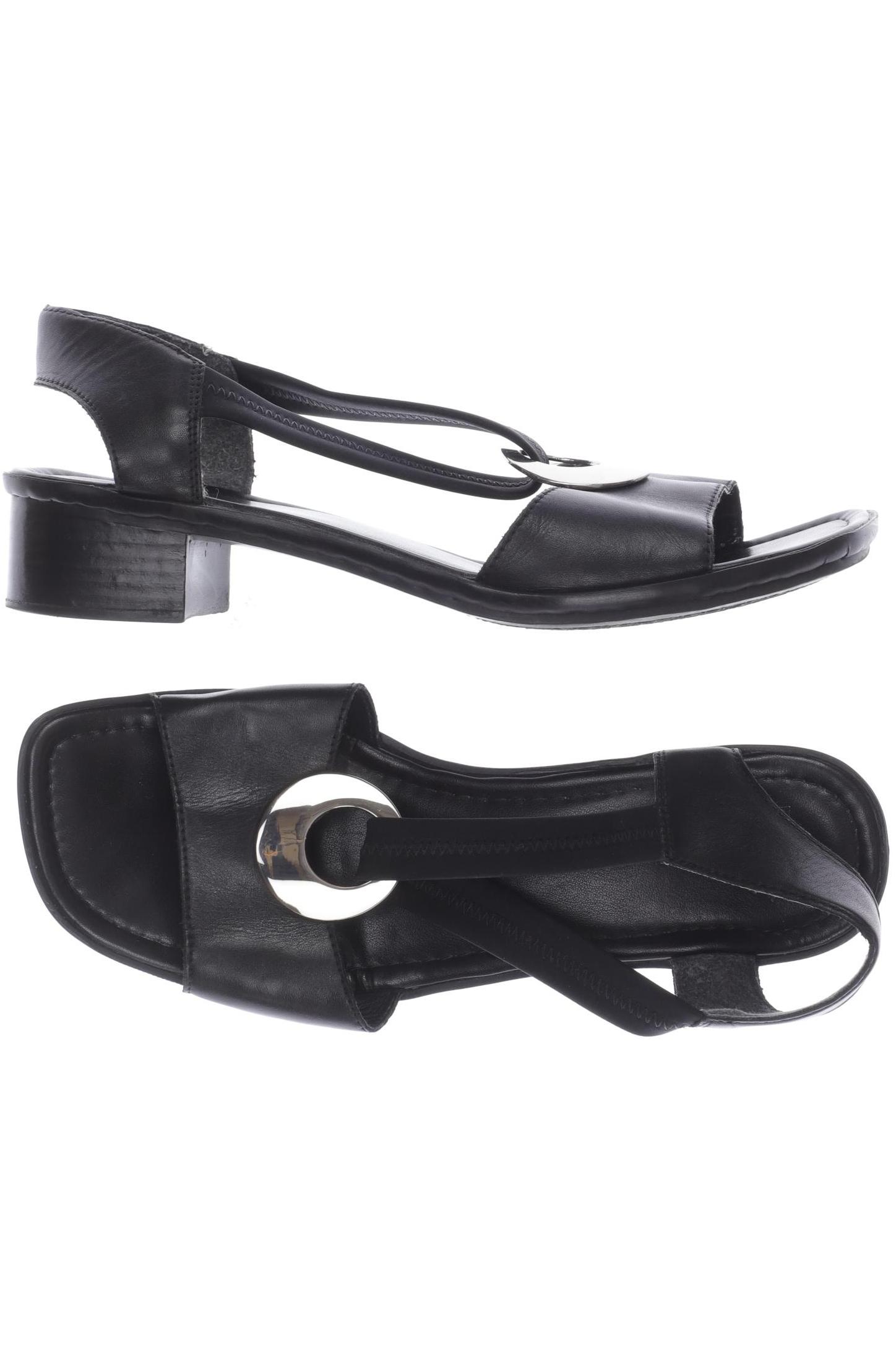 

Rieker Damen Sandale, schwarz, Gr. 41