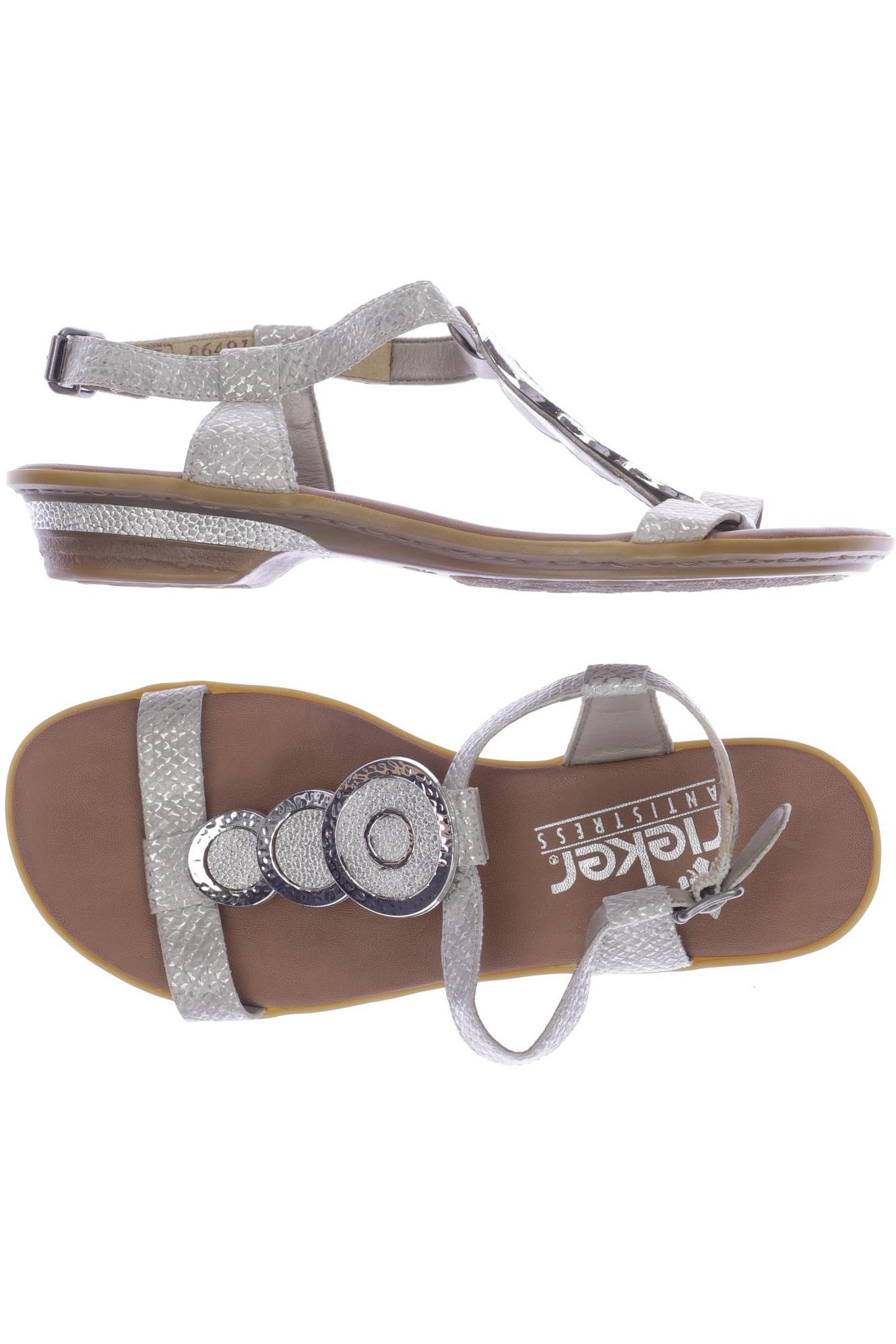 

Rieker Damen Sandale, beige, Gr. 37