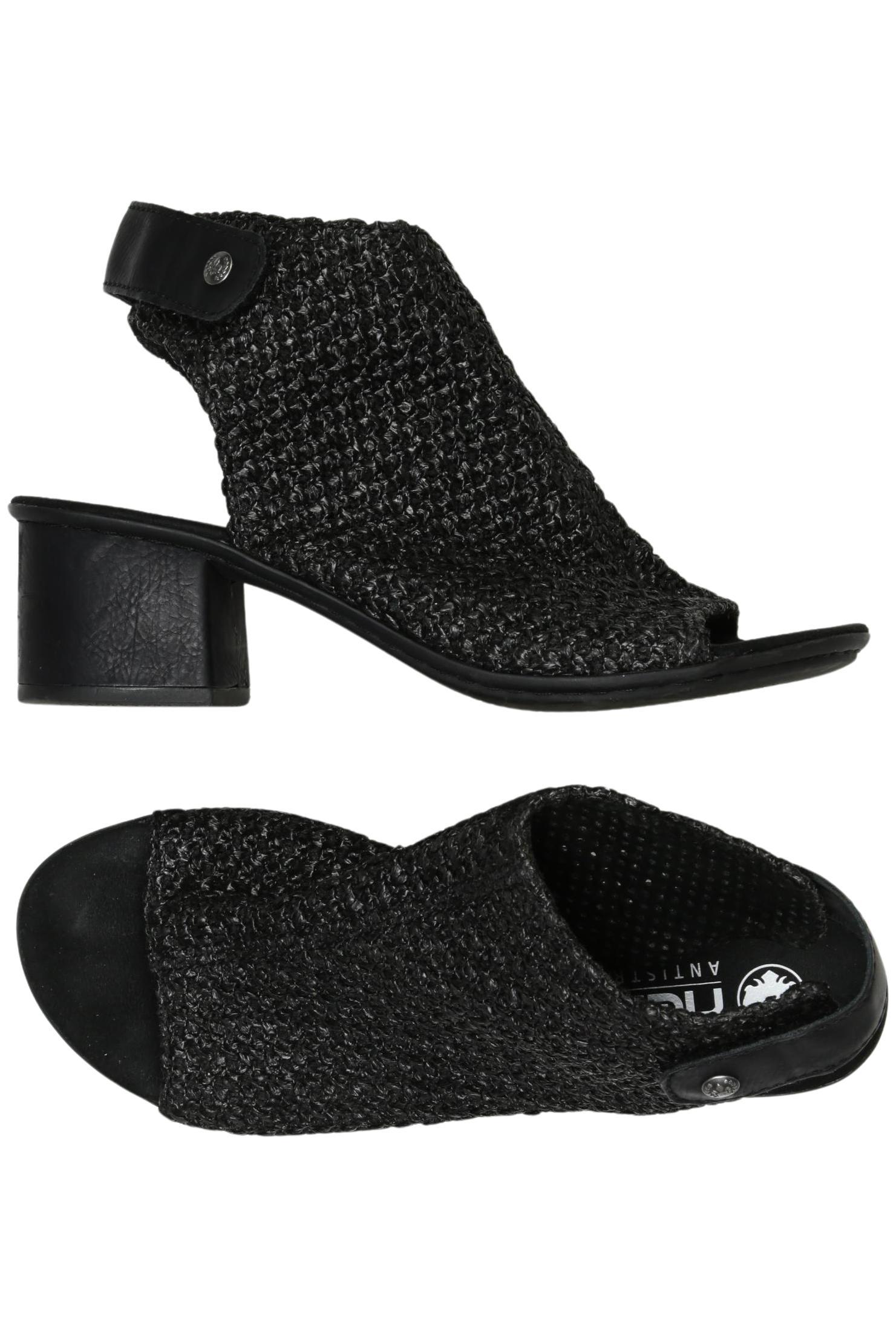 

Rieker Damen Sandale, schwarz, Gr. 38