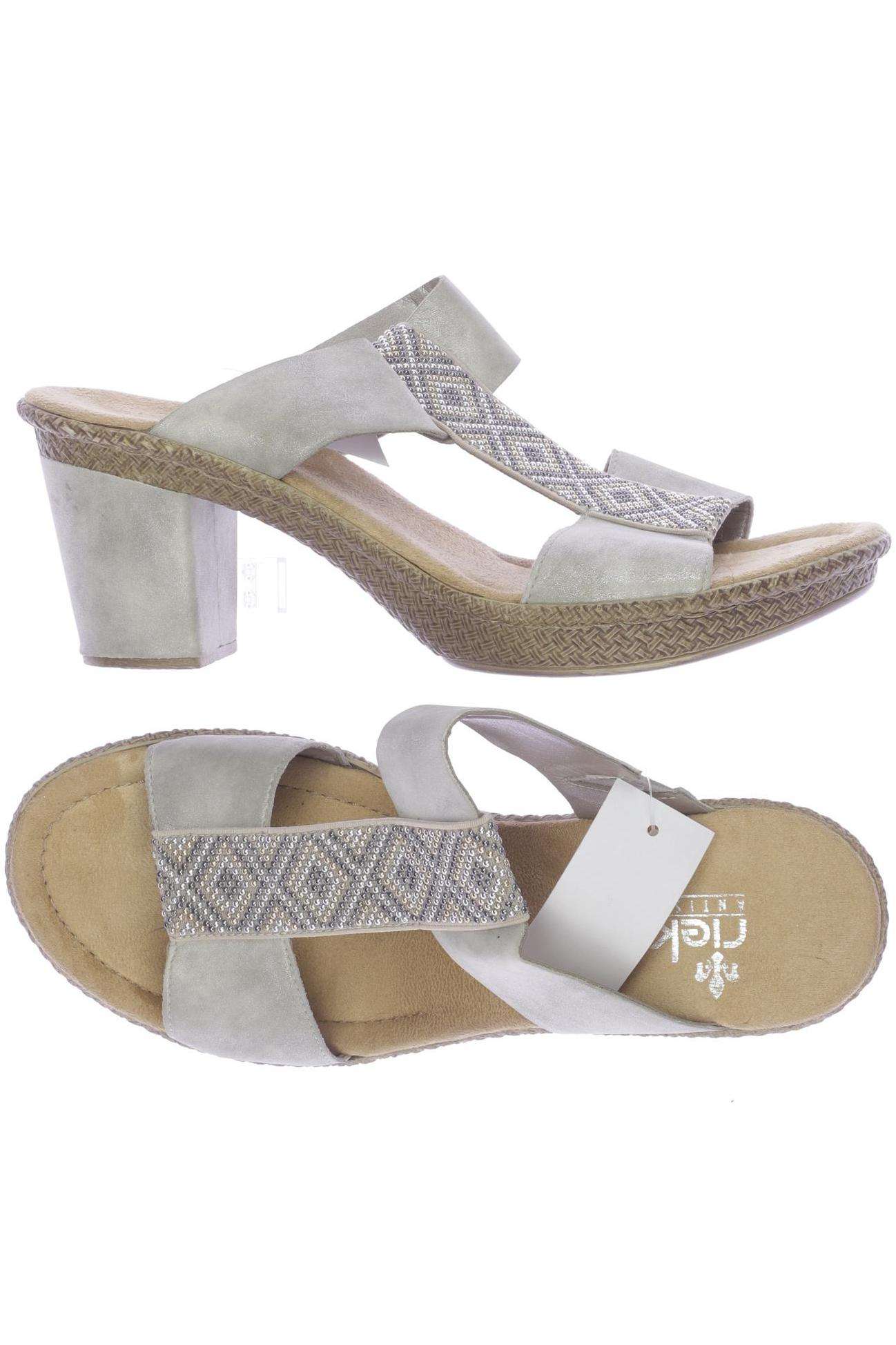 

Rieker Damen Sandale, grau, Gr. 38