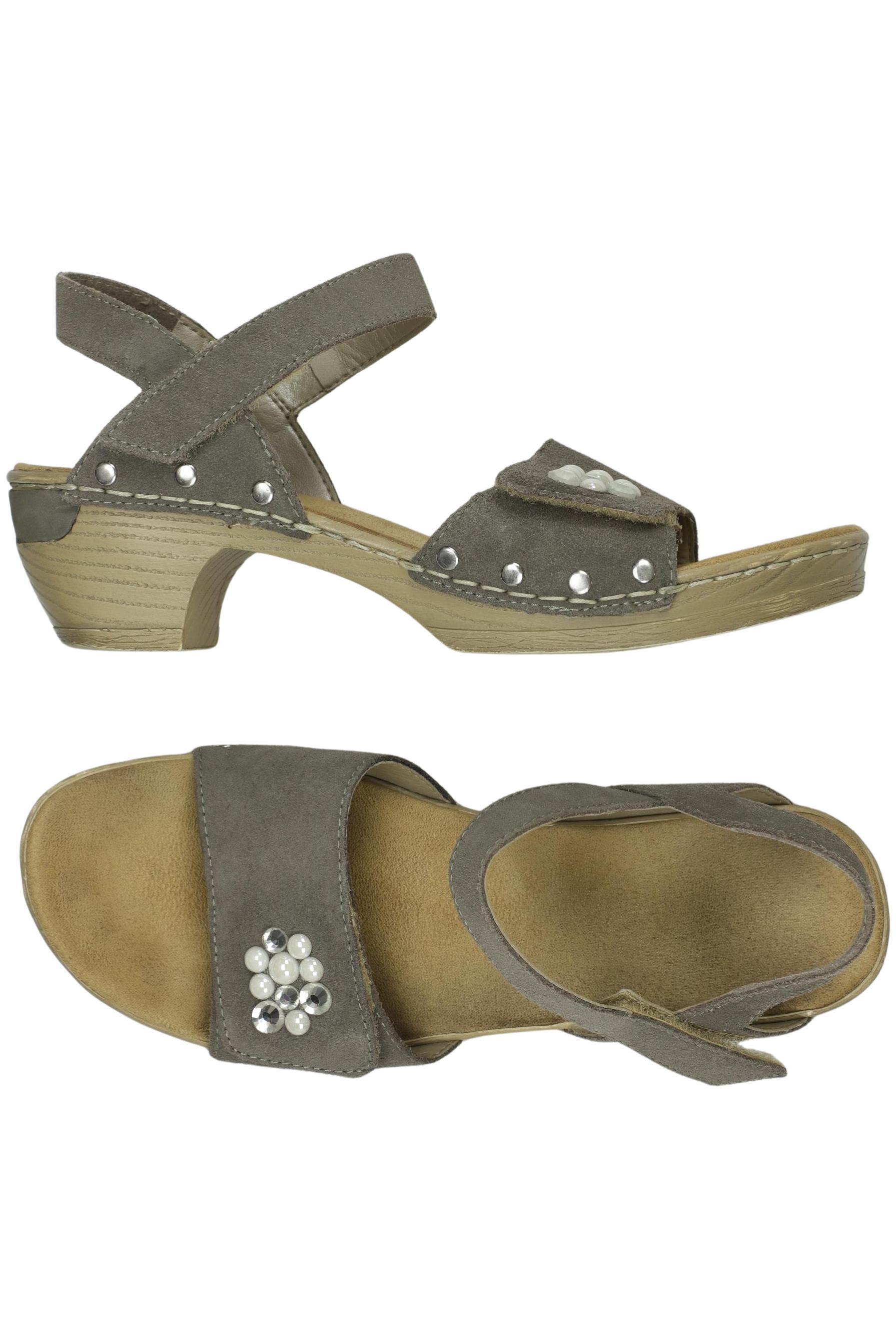 

Rieker Damen Sandale, grau, Gr. 39