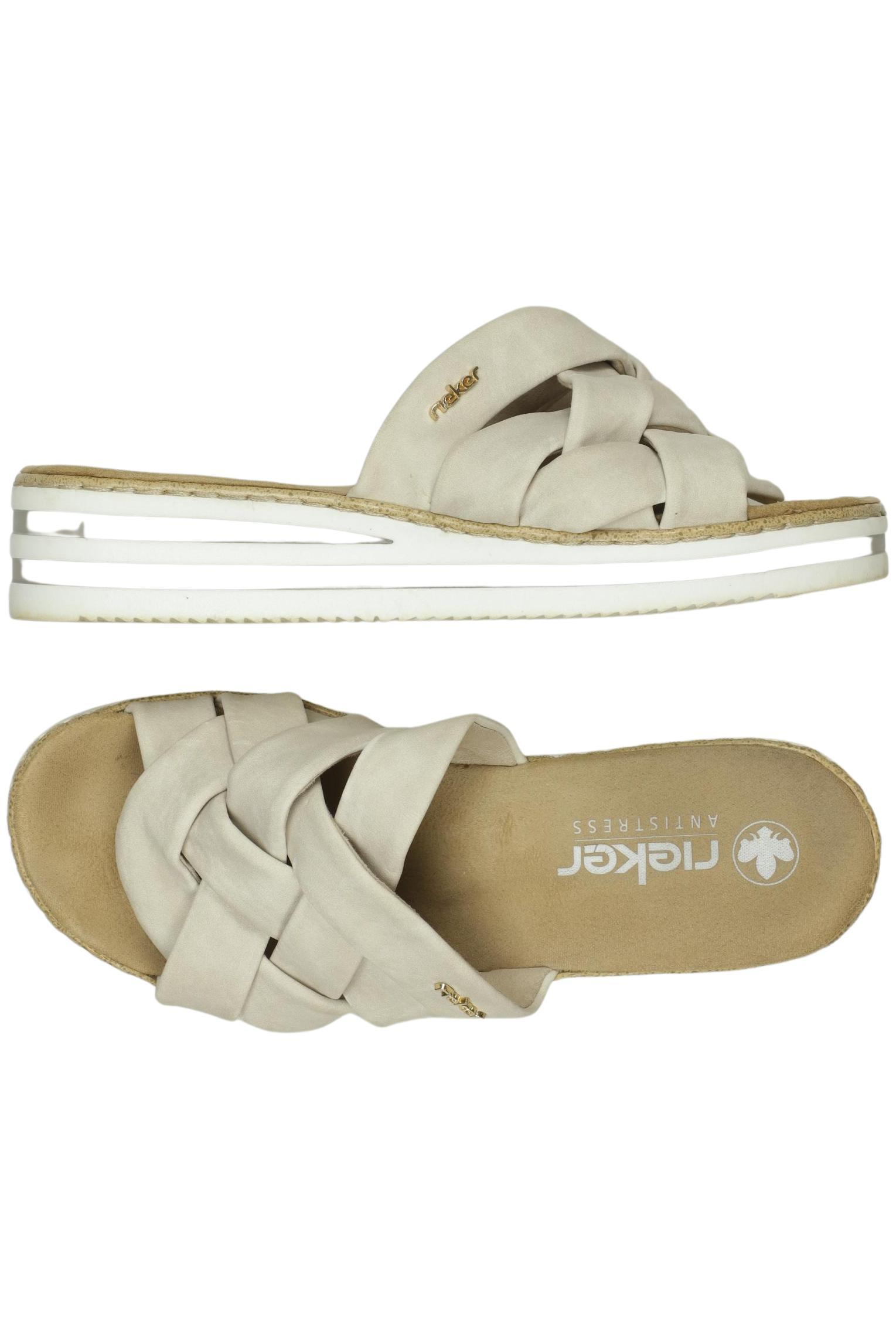 

Rieker Damen Sandale, beige, Gr. 39