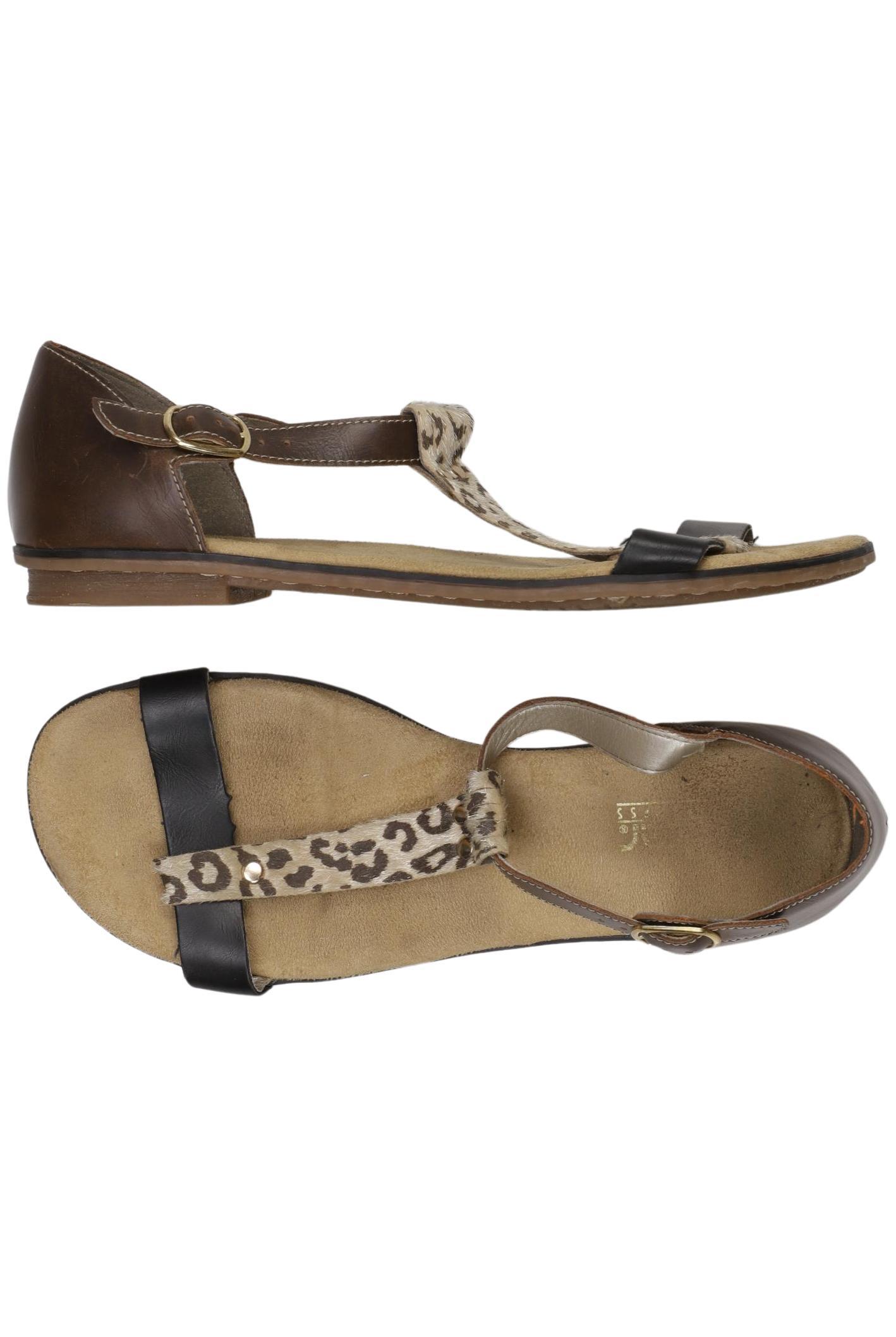 

Rieker Damen Sandale, braun, Gr. 39