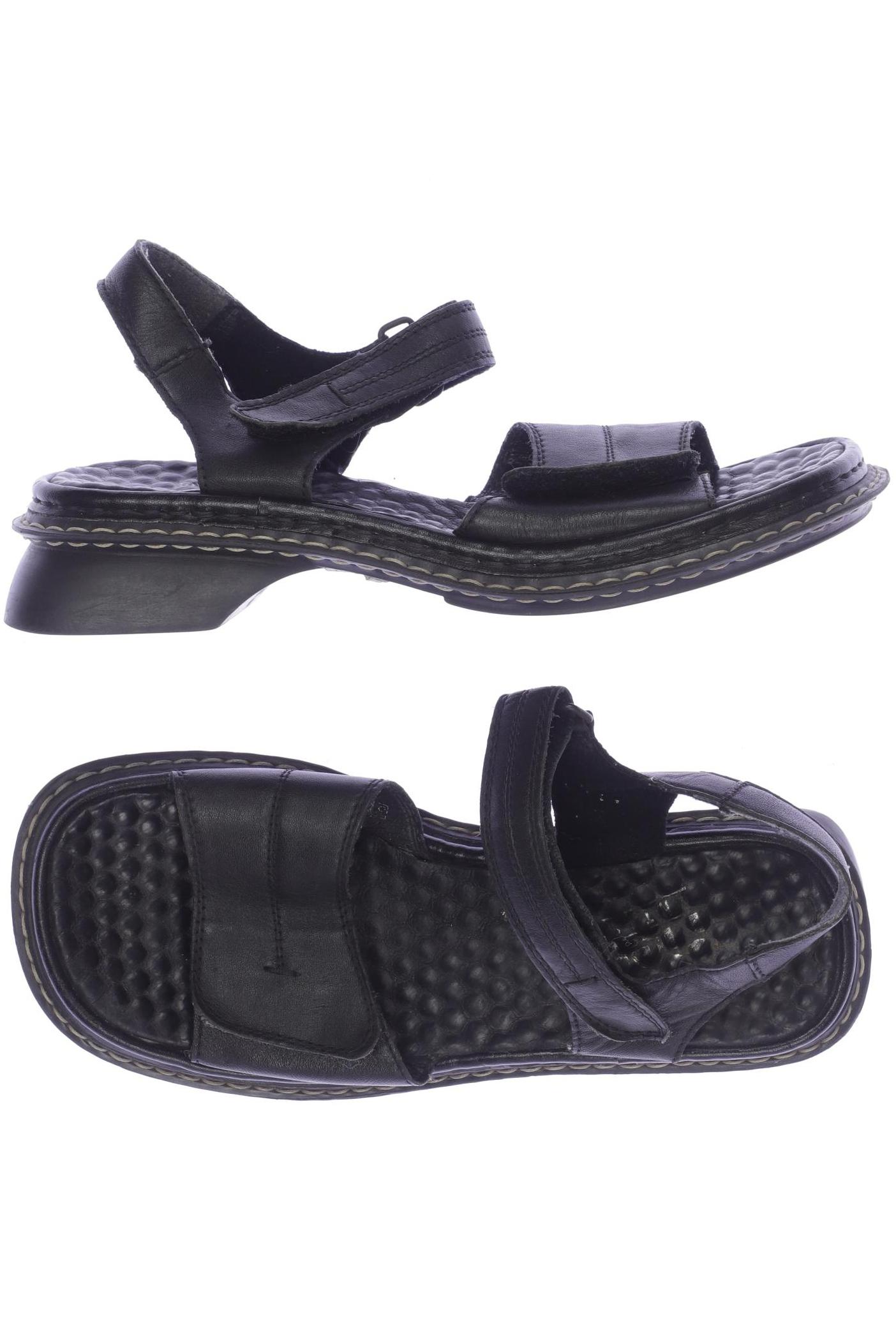 

Rieker Damen Sandale, schwarz, Gr. 37