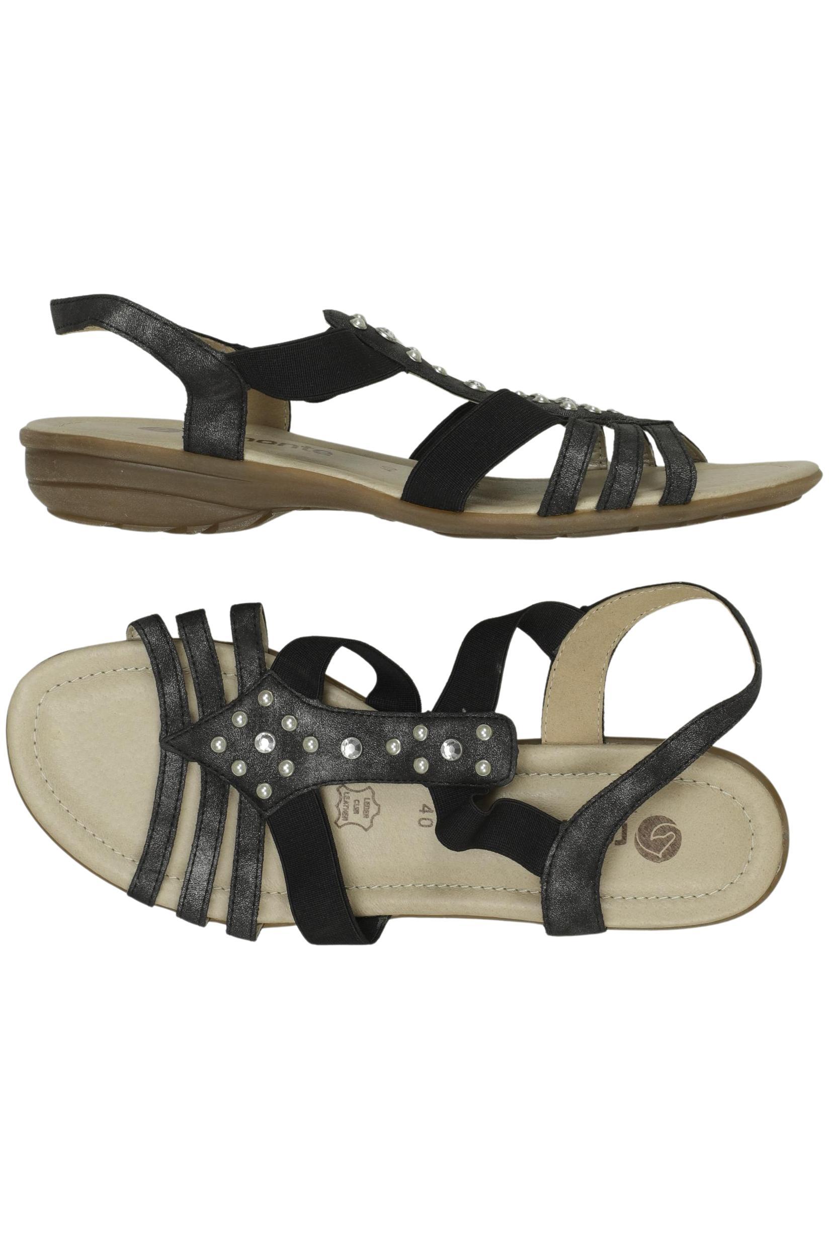 

Rieker Damen Sandale, schwarz, Gr. 40