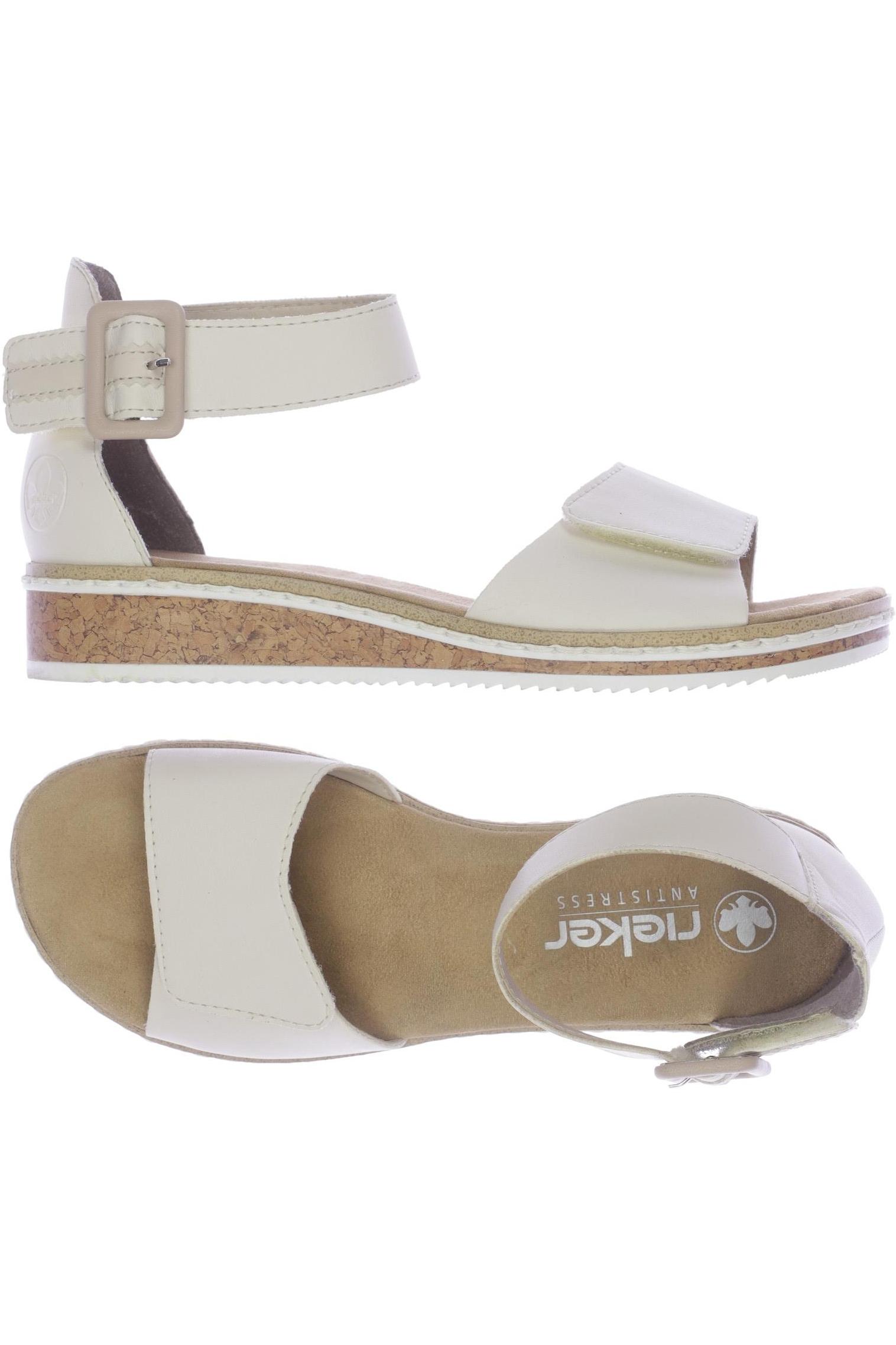 

Rieker Damen Sandale, beige, Gr. 39