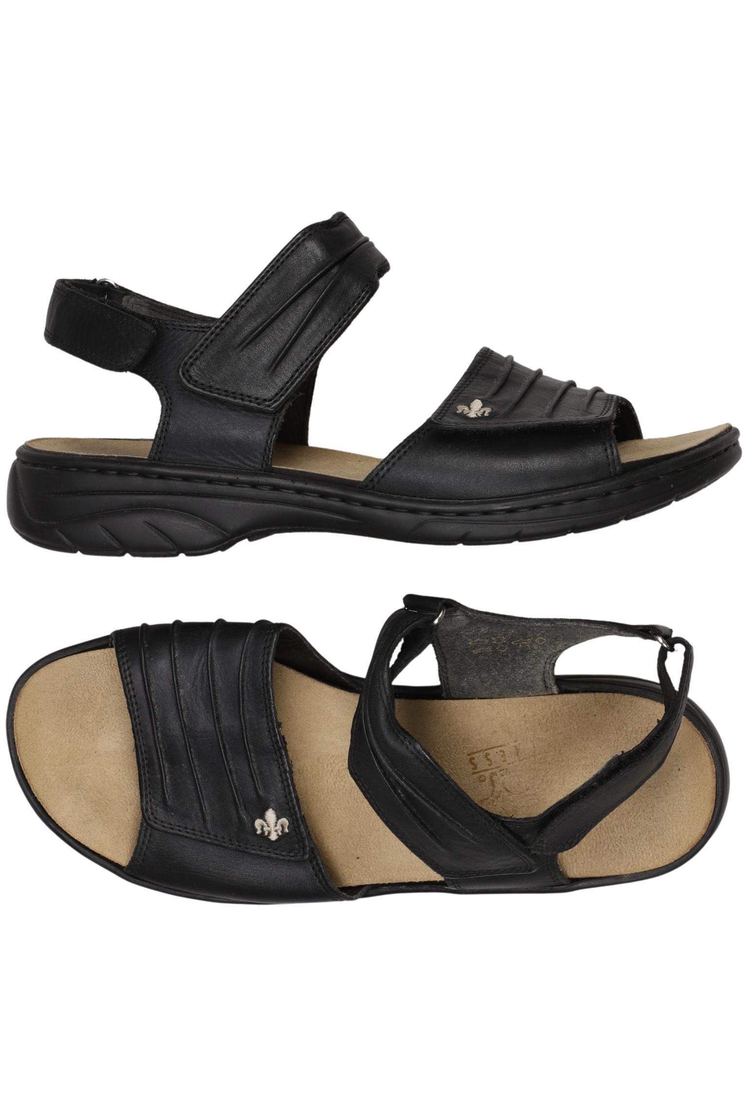 

Rieker Damen Sandale, schwarz, Gr. 39