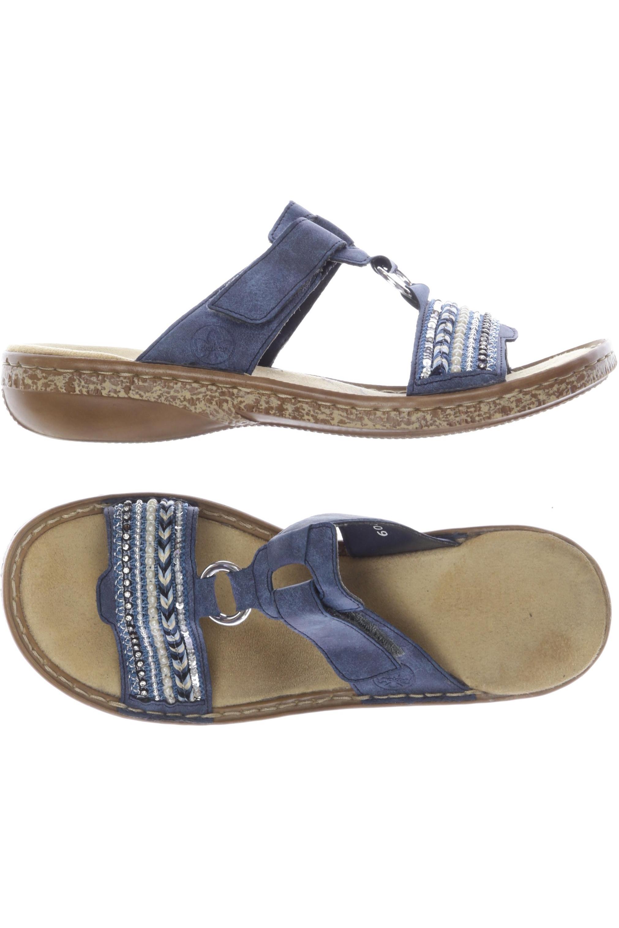 

Rieker Damen Sandale, marineblau, Gr. 38