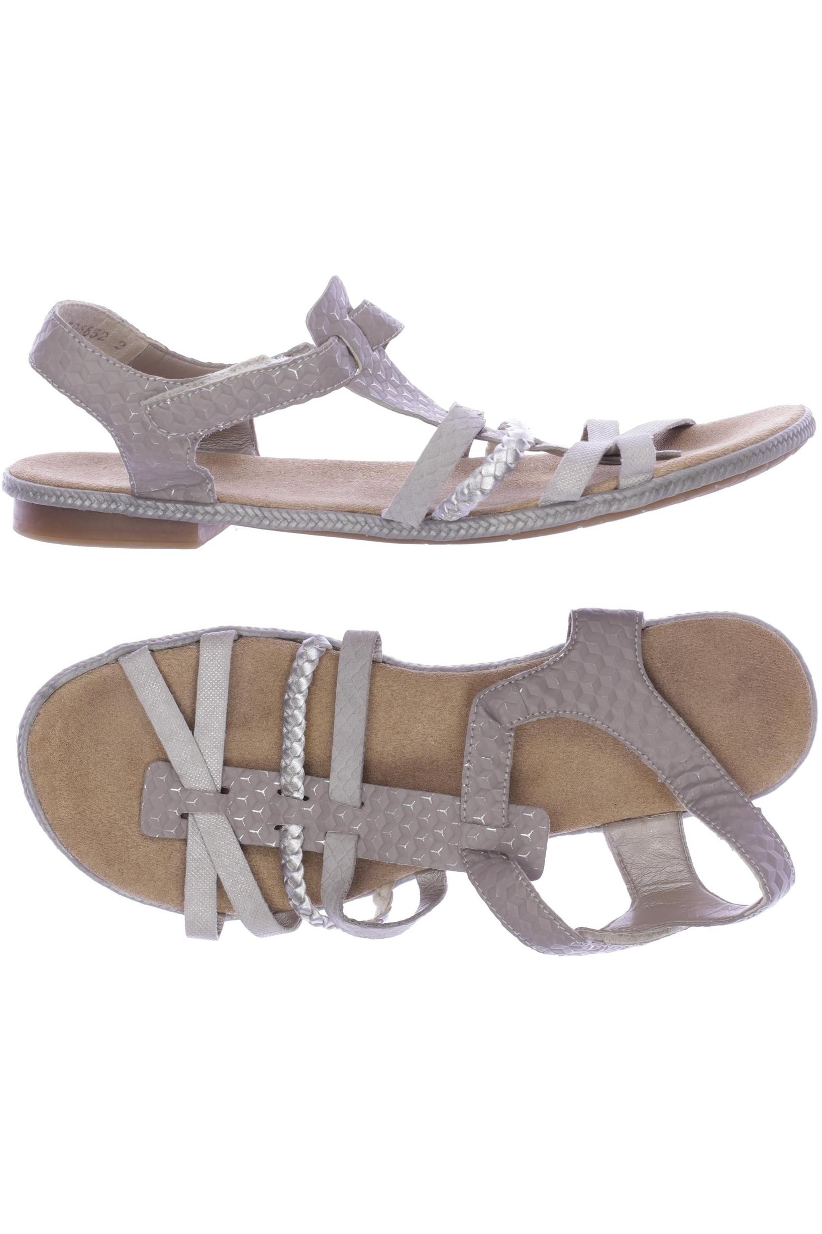 

Rieker Damen Sandale, grau, Gr. 40