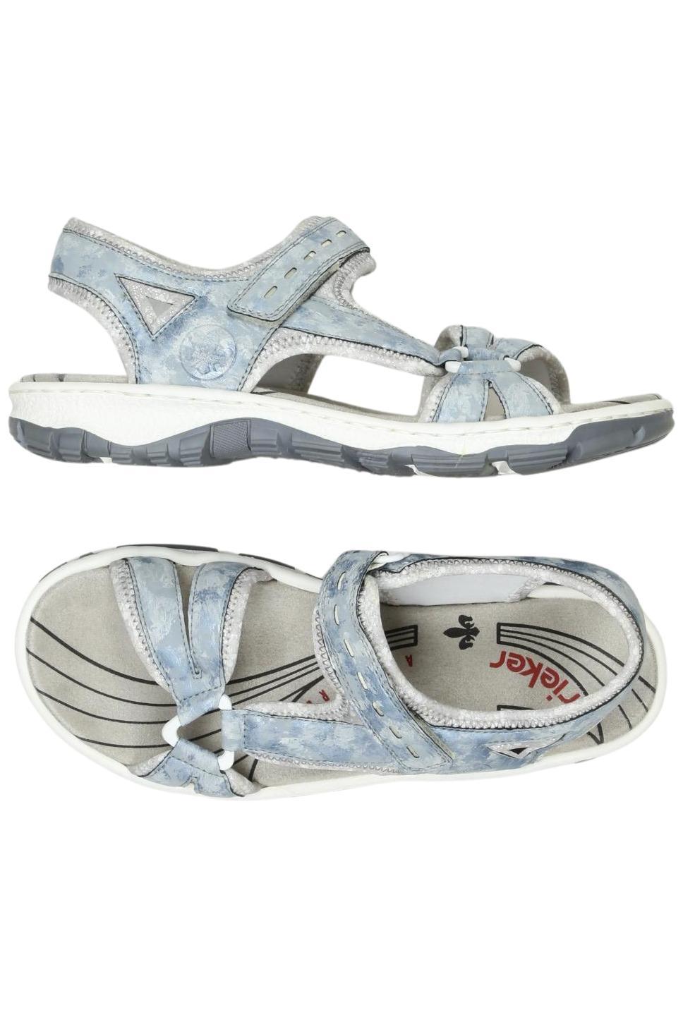 

Rieker Damen Sandale, hellblau, Gr. 40