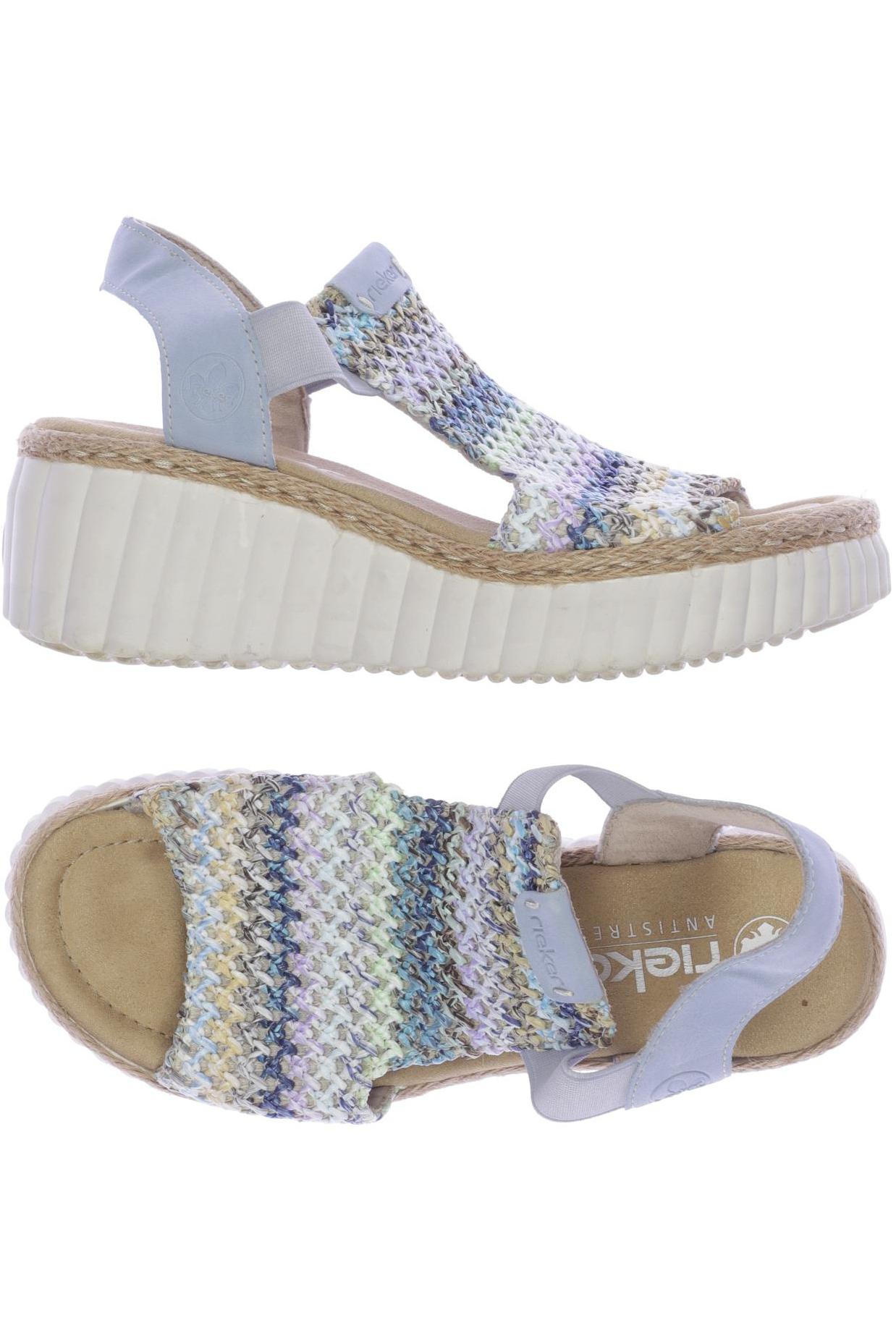 

Rieker Damen Sandale, hellblau, Gr. 37