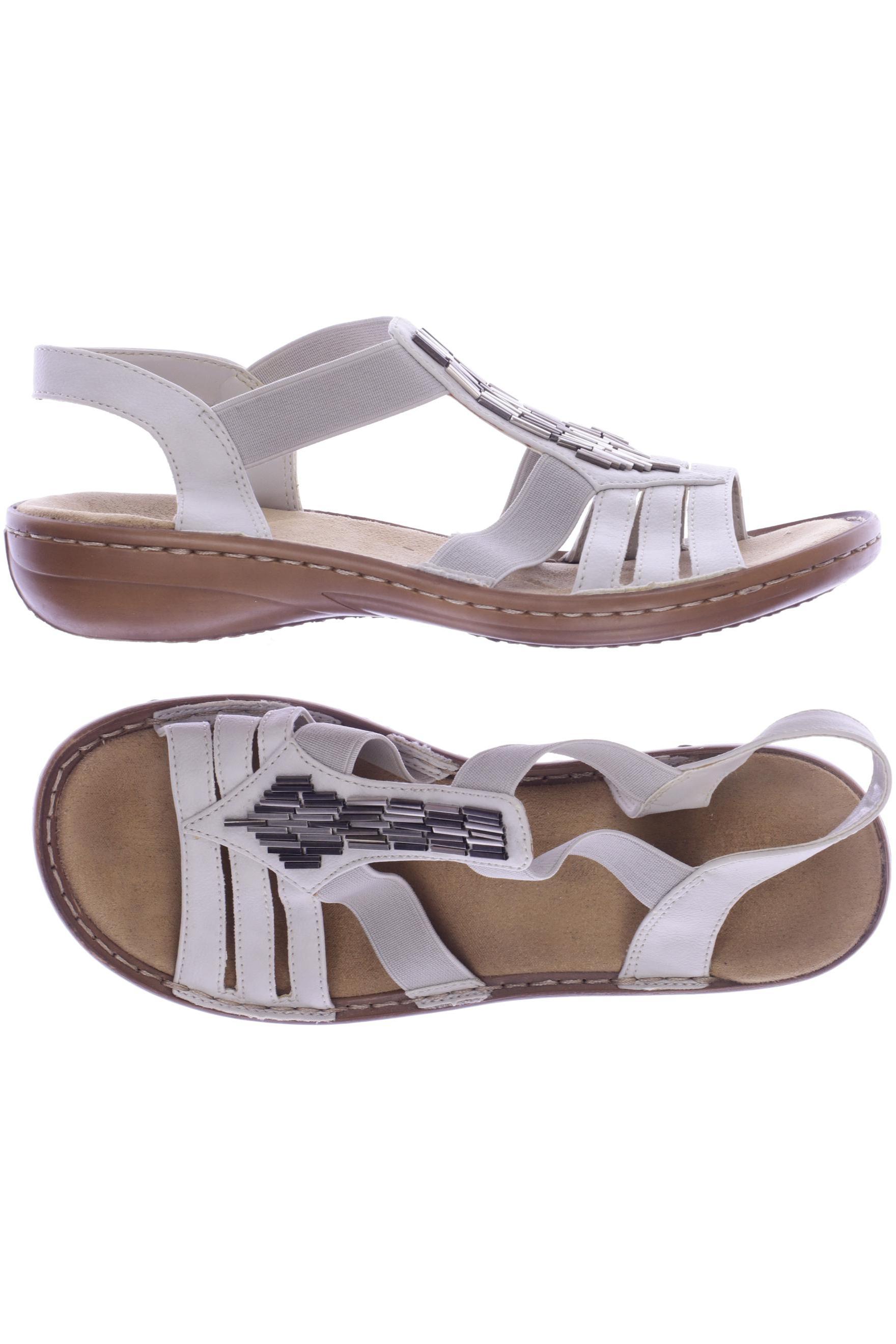 

Rieker Damen Sandale, beige, Gr. 37