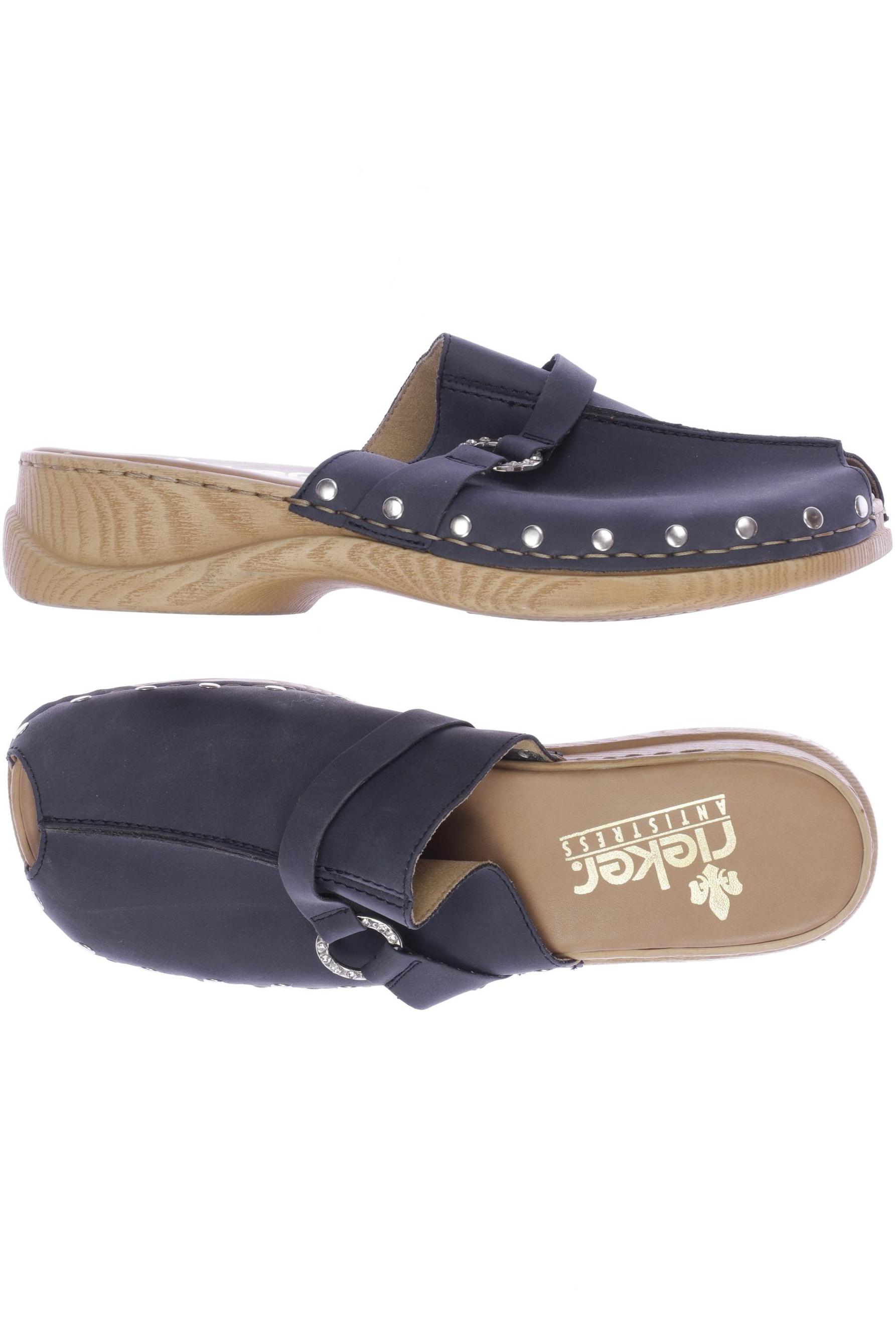 

Rieker Damen Sandale, marineblau, Gr. 41
