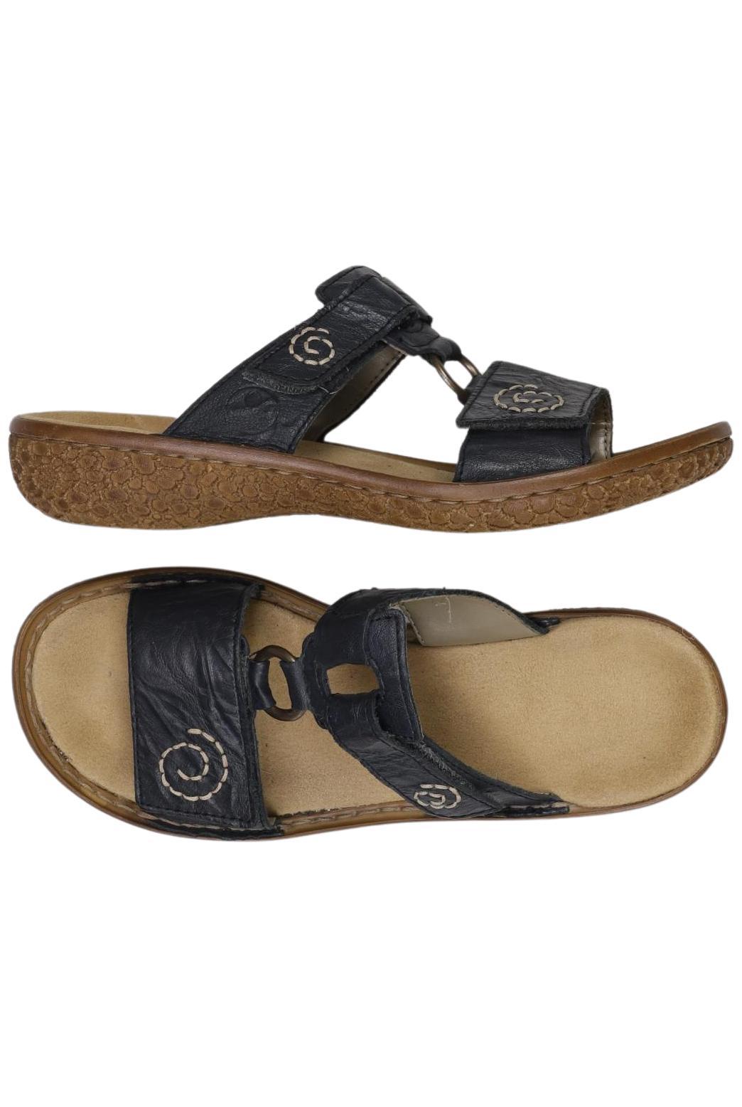 

Rieker Damen Sandale, marineblau, Gr. 37