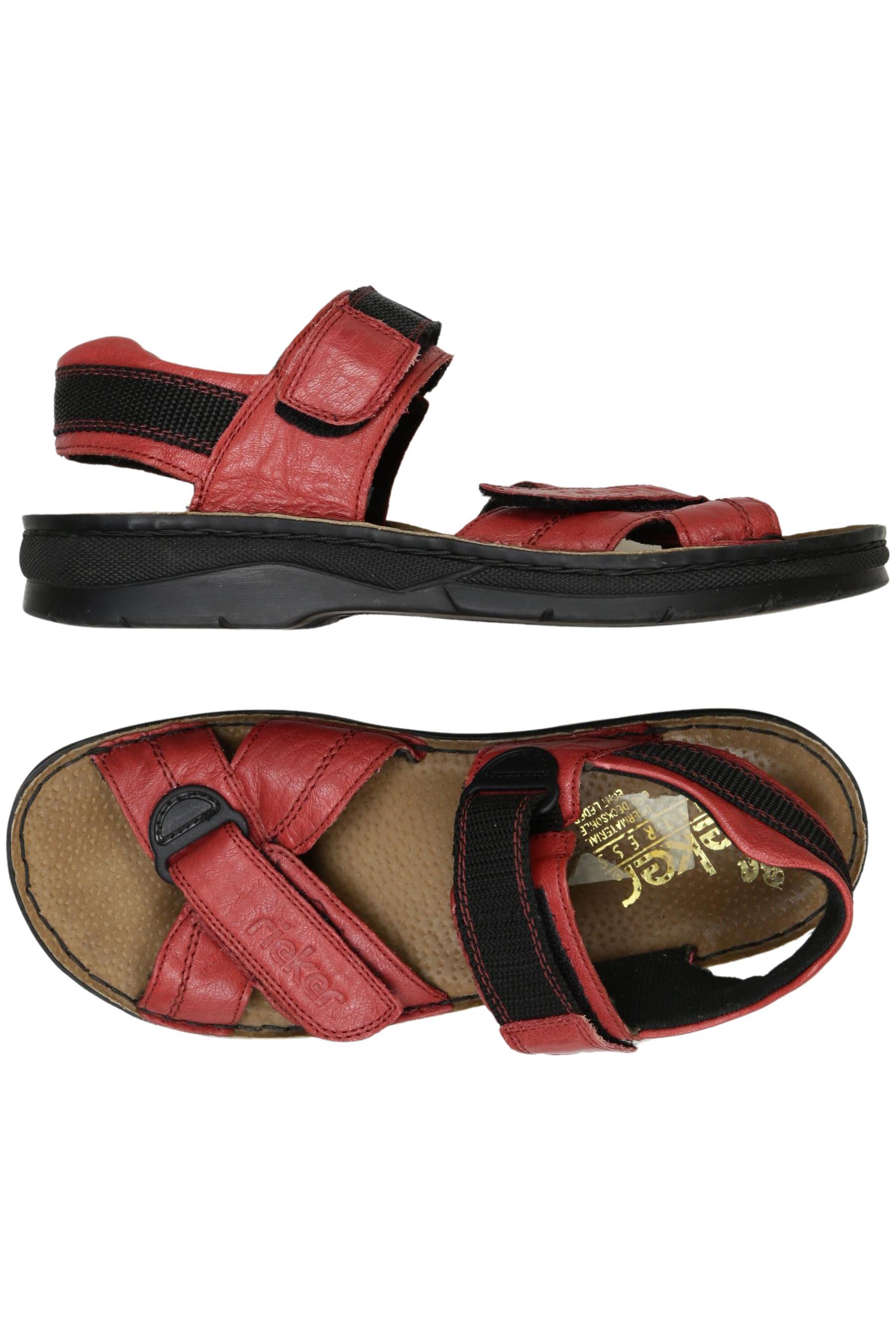 

Rieker Damen Sandale, rot, Gr. 38