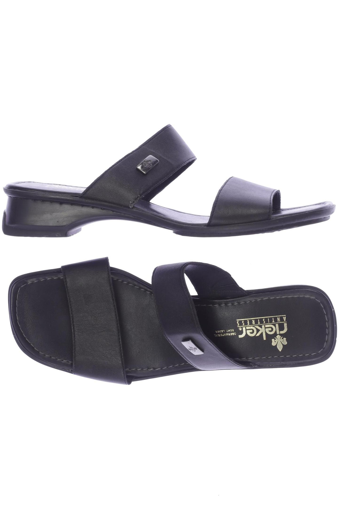 

Rieker Damen Sandale, schwarz, Gr. 42