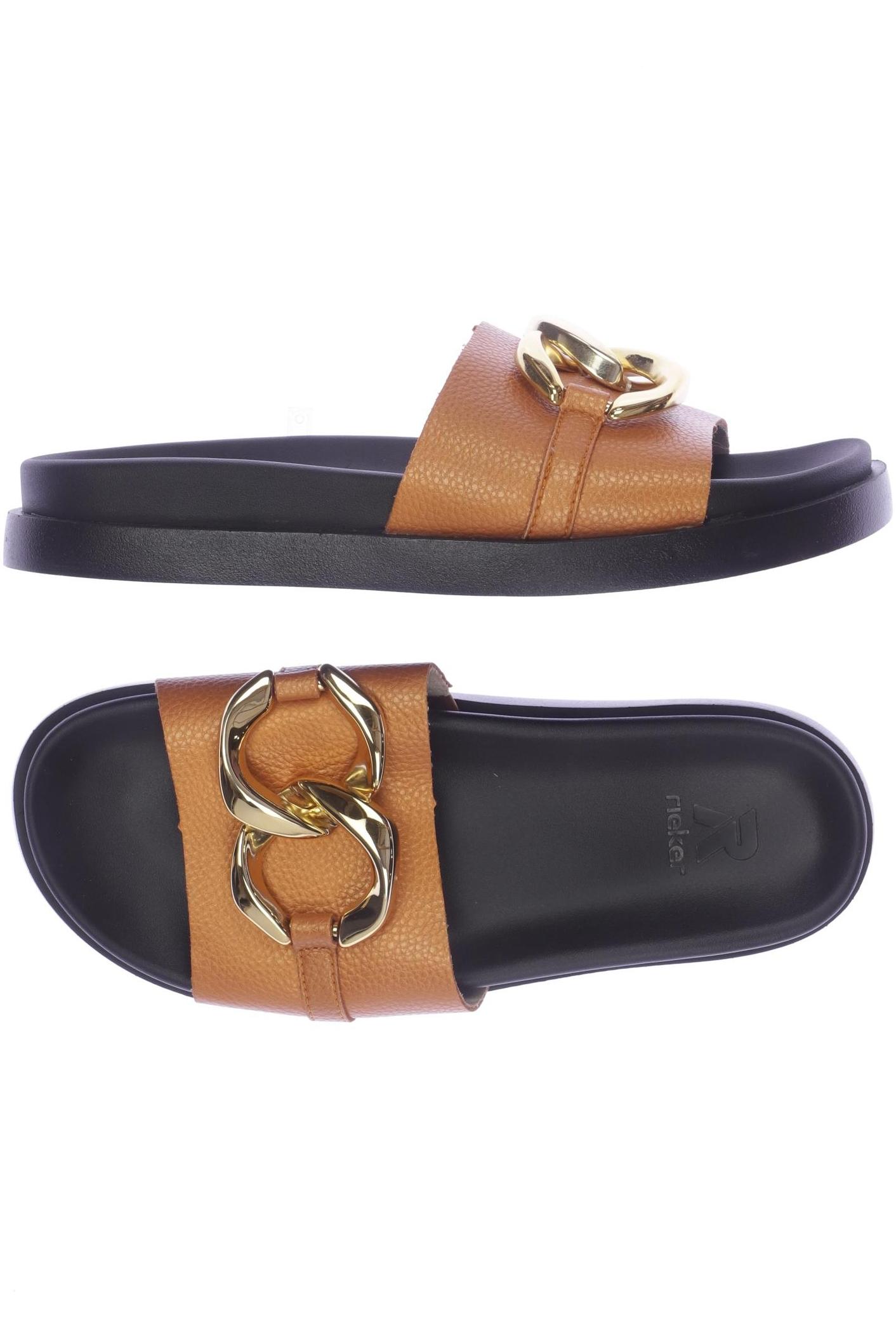 

Rieker Damen Sandale, orange, Gr. 39