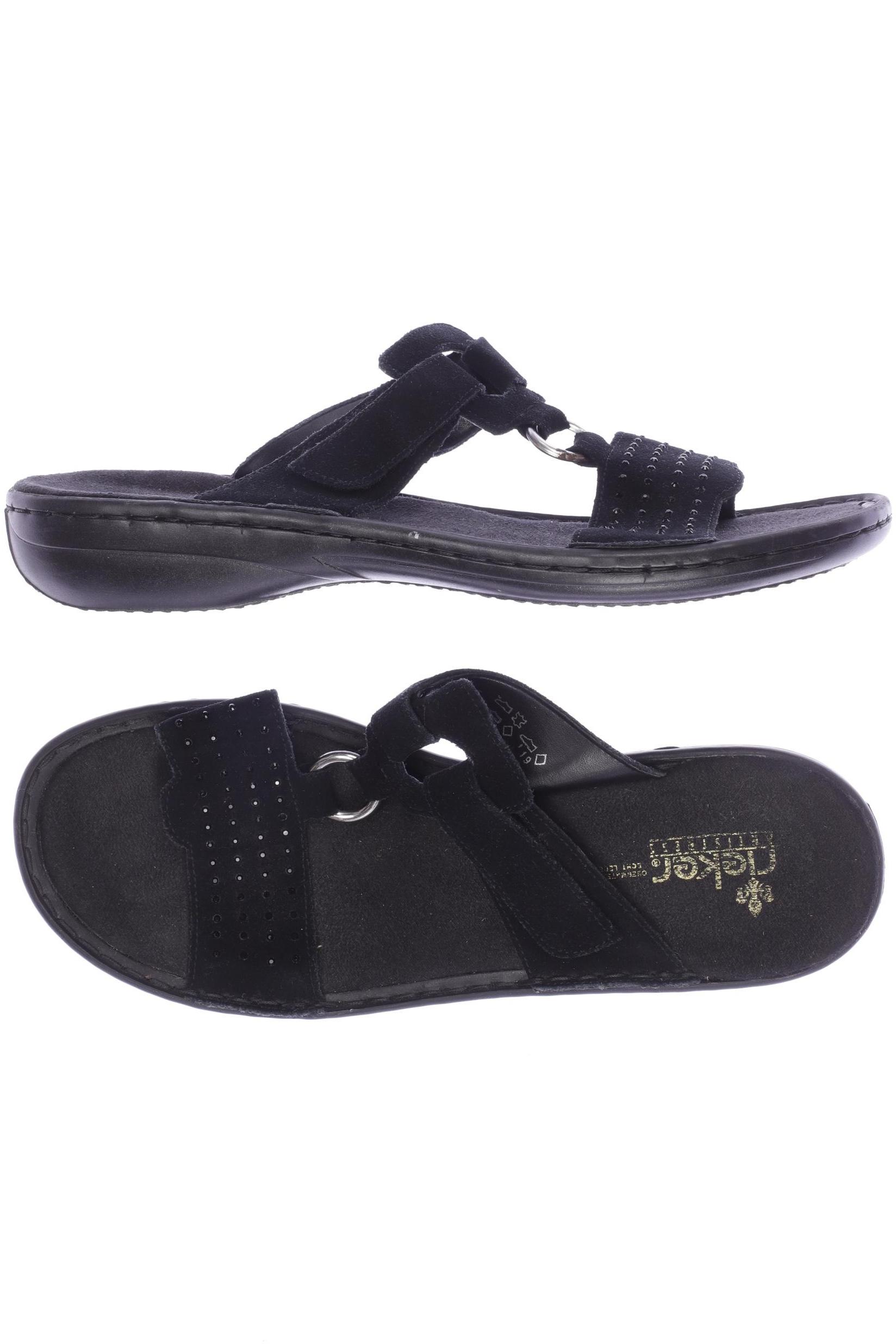 

Rieker Damen Sandale, schwarz