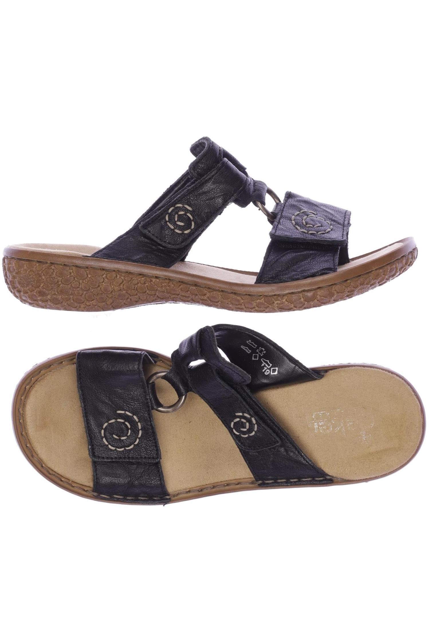 

Rieker Damen Sandale, schwarz, Gr. 37