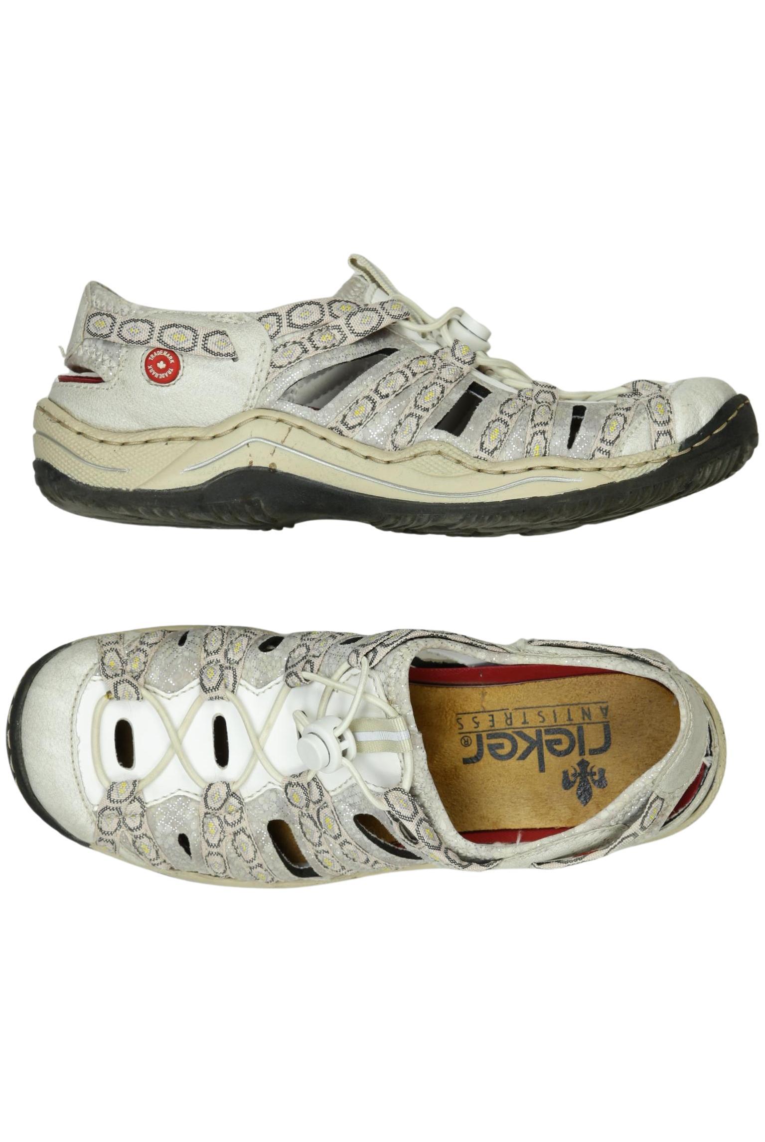 

Rieker Damen Sandale, grau, Gr. 38