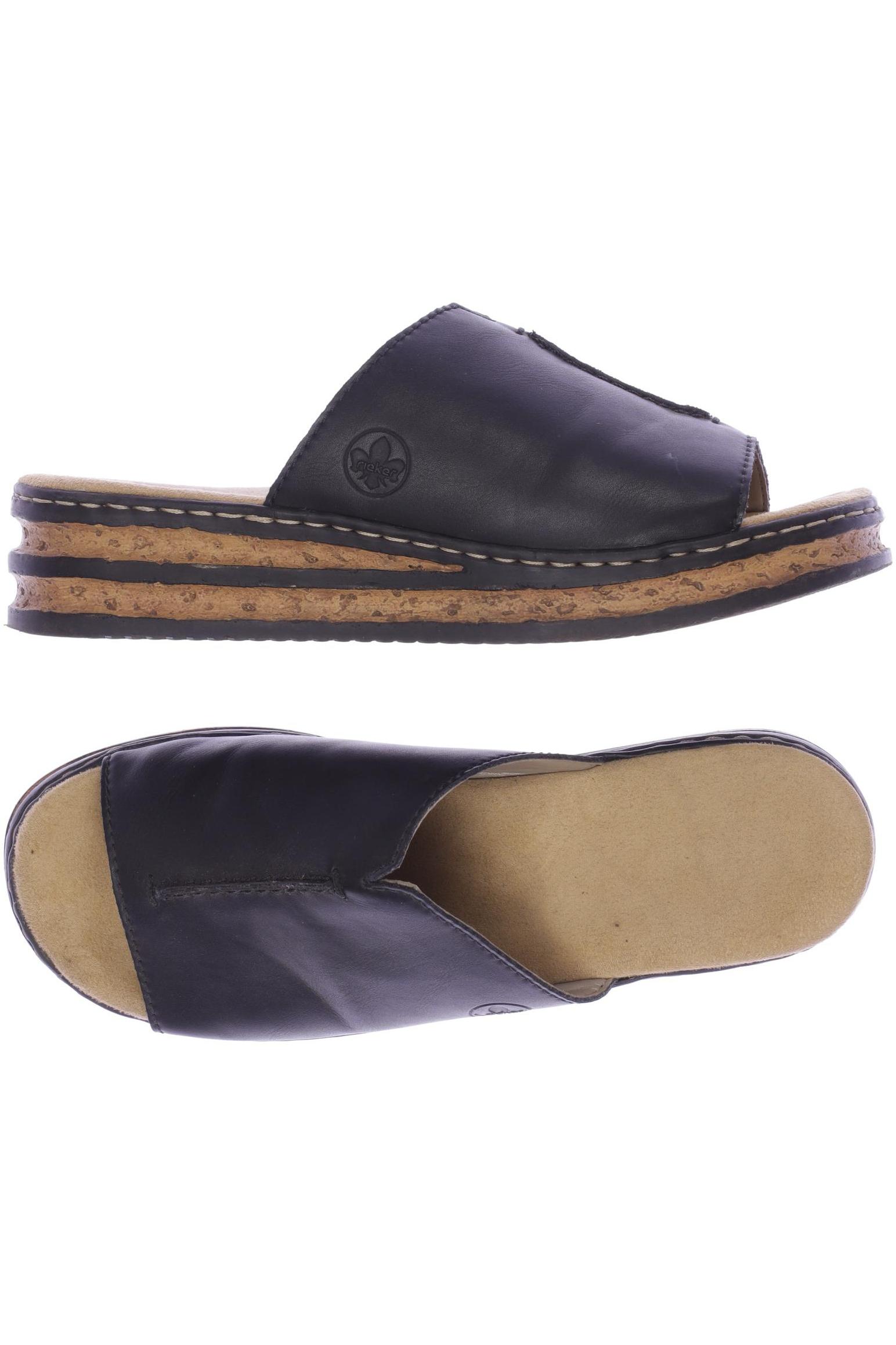 

Rieker Damen Sandale, schwarz, Gr. 38