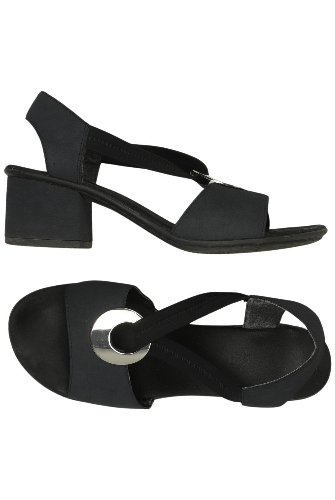 

Rieker Damen Sandale, schwarz, Gr. 38