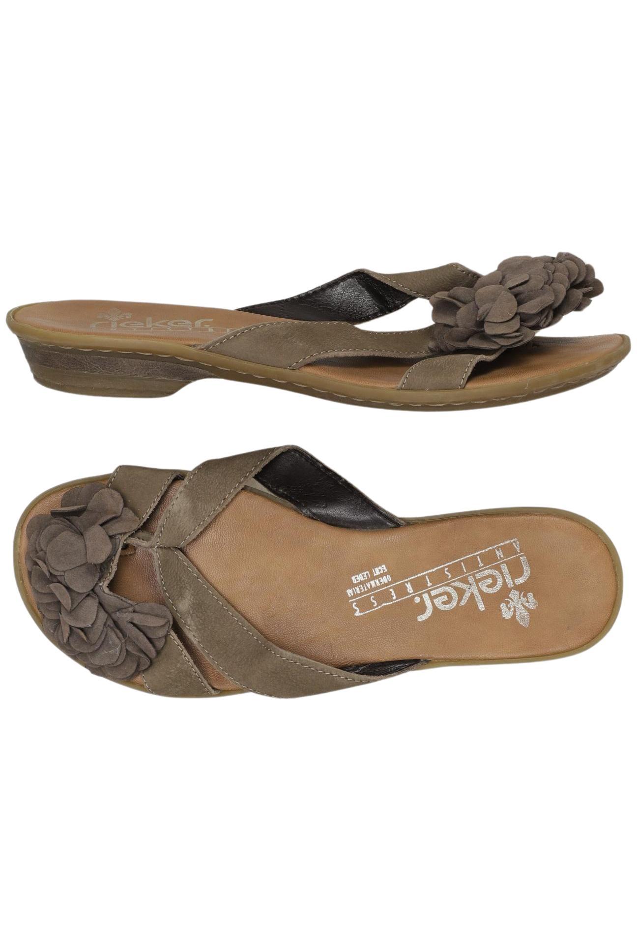 

Rieker Damen Sandale, braun, Gr. 40