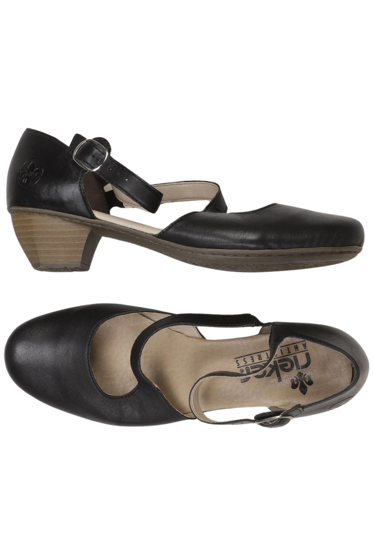 

Rieker Damen Sandale, schwarz, Gr. 39