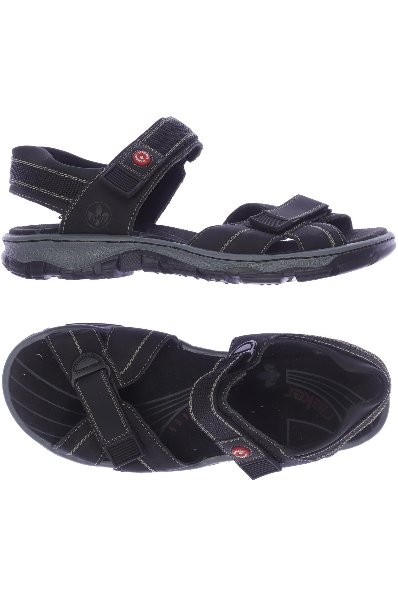 

Rieker Damen Sandale, schwarz, Gr. 42
