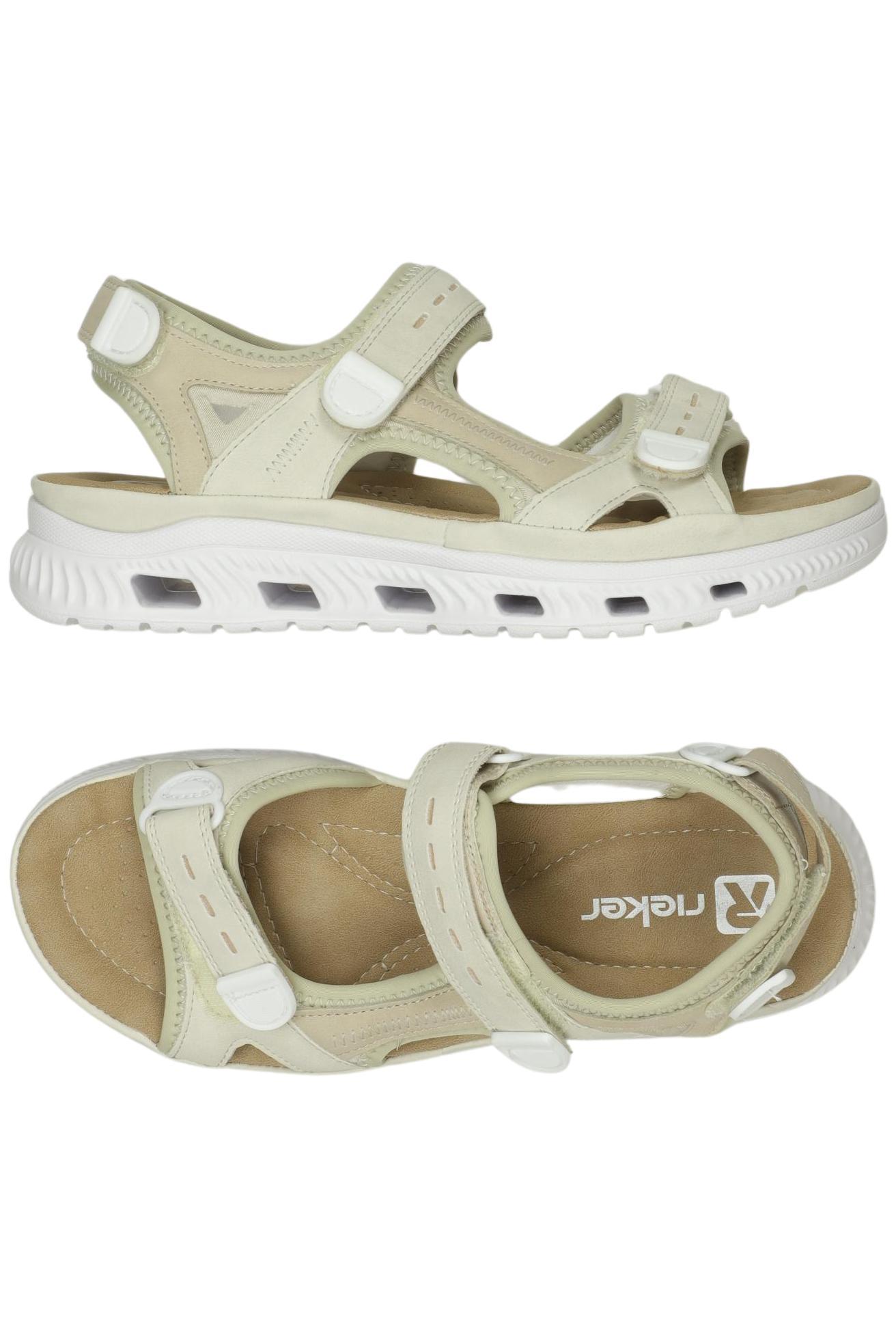 

Rieker Damen Sandale, beige, Gr. 38