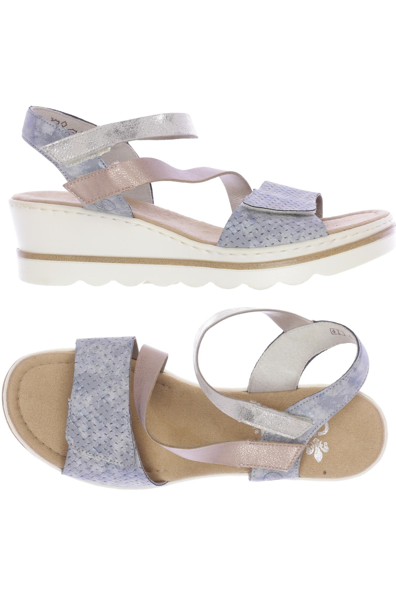 

Rieker Damen Sandale, blau, Gr. 41