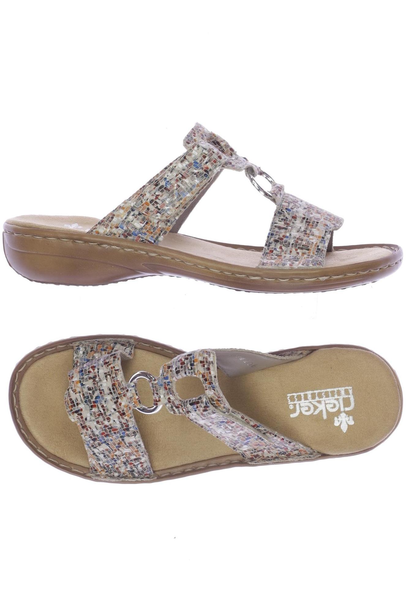 

Rieker Damen Sandale, beige, Gr. 36