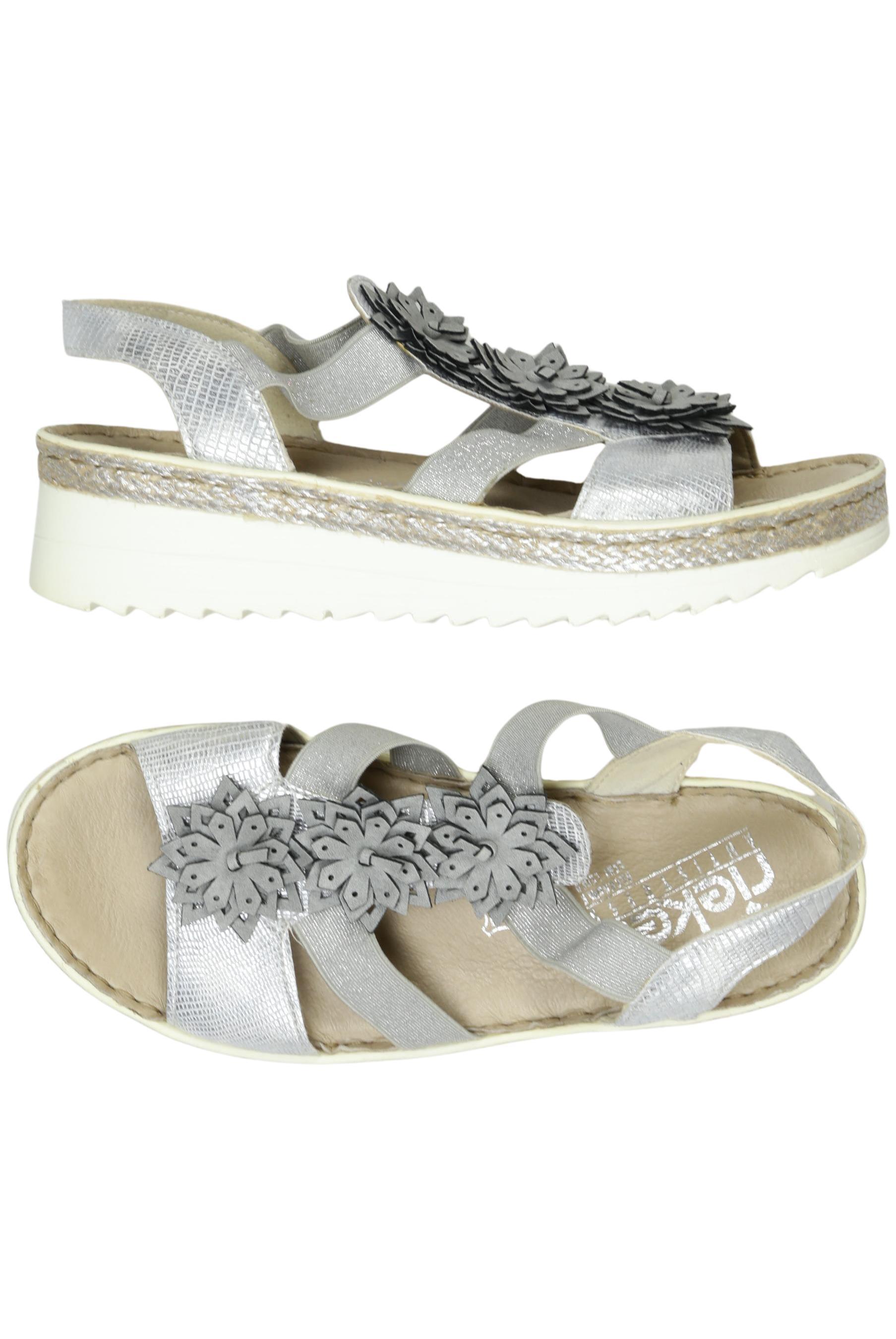 

Rieker Damen Sandale, grau, Gr. 37