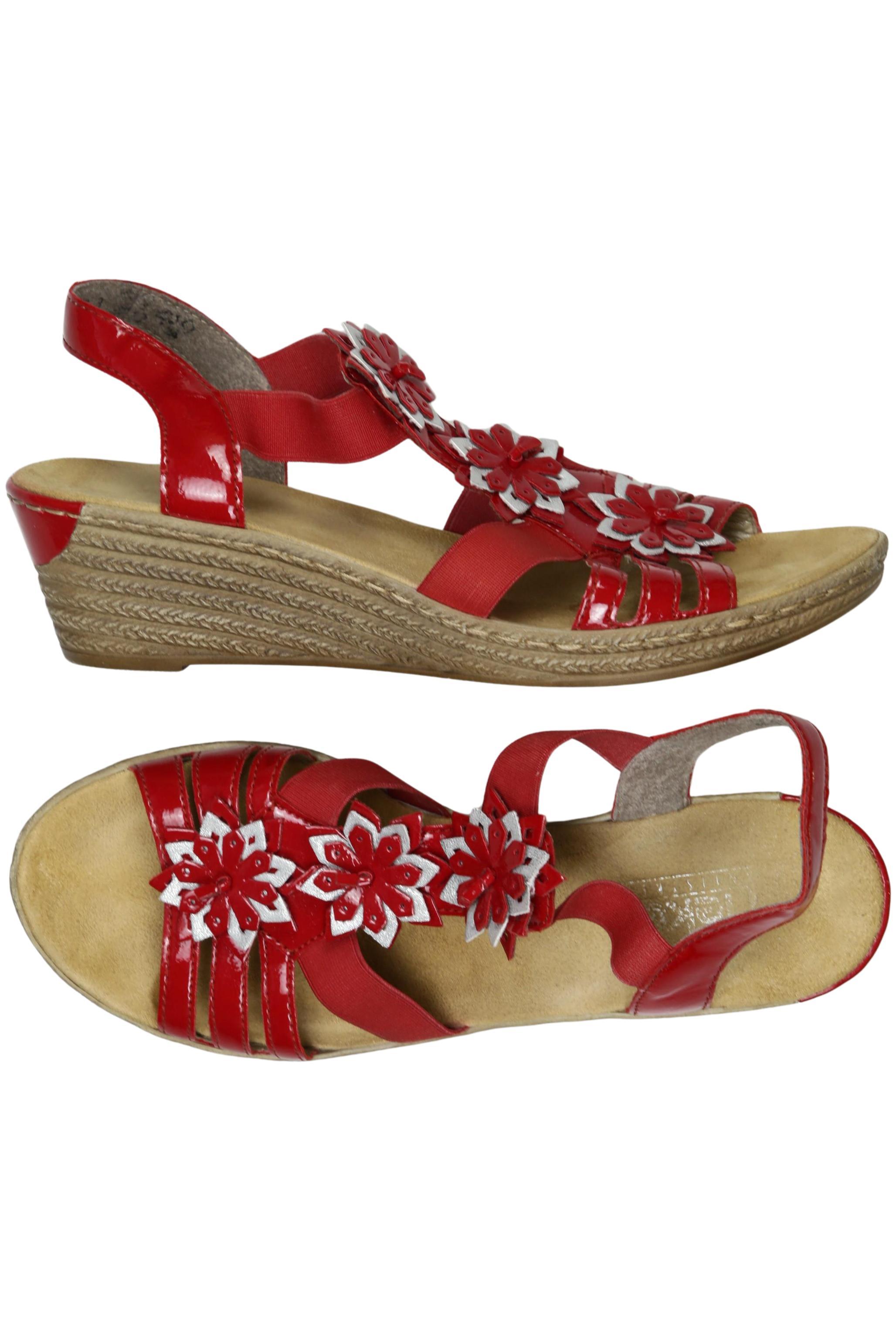

Rieker Damen Sandale, rot, Gr. 39